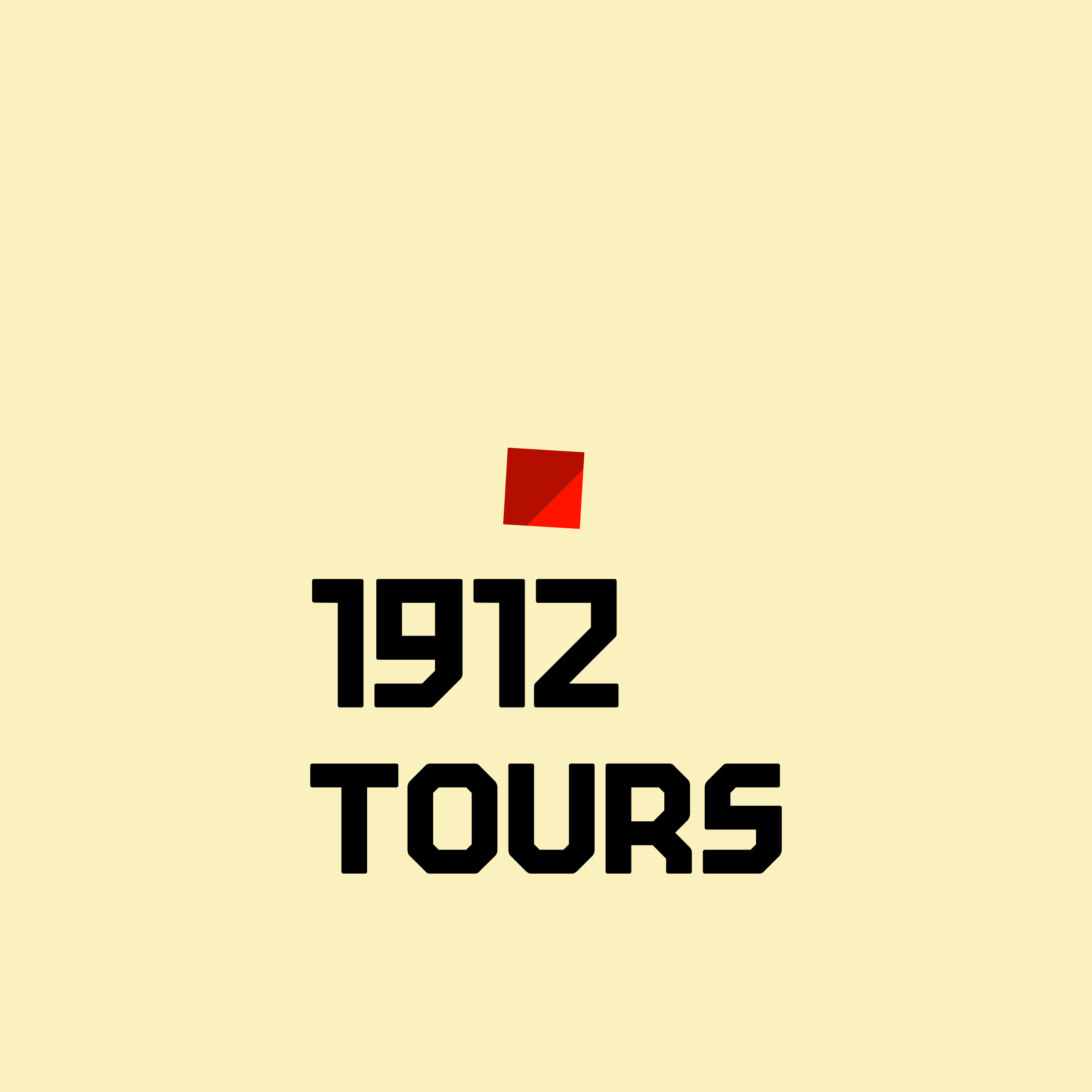 Company logo «1912 tours»