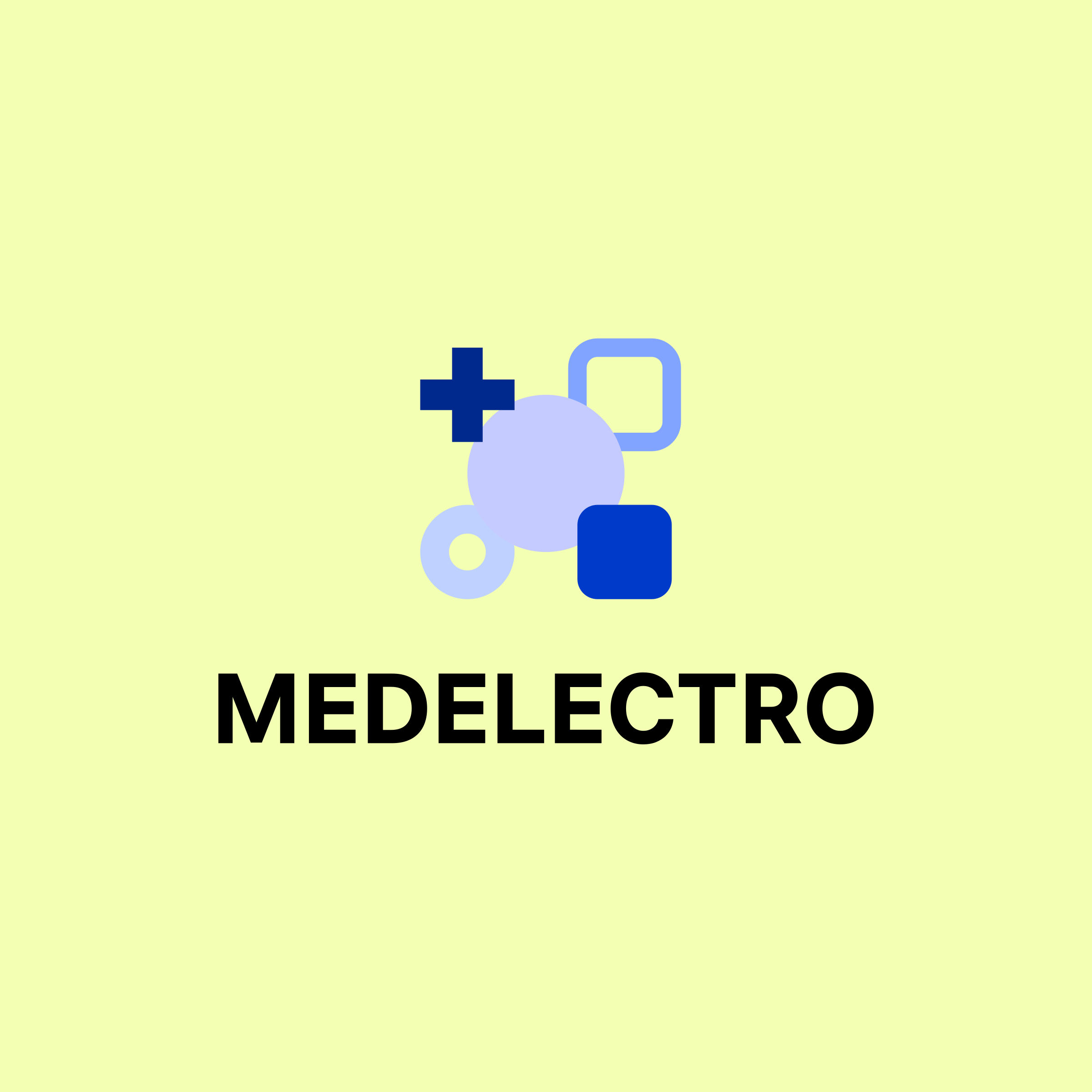 Логотип компании «MEDELECTRO»