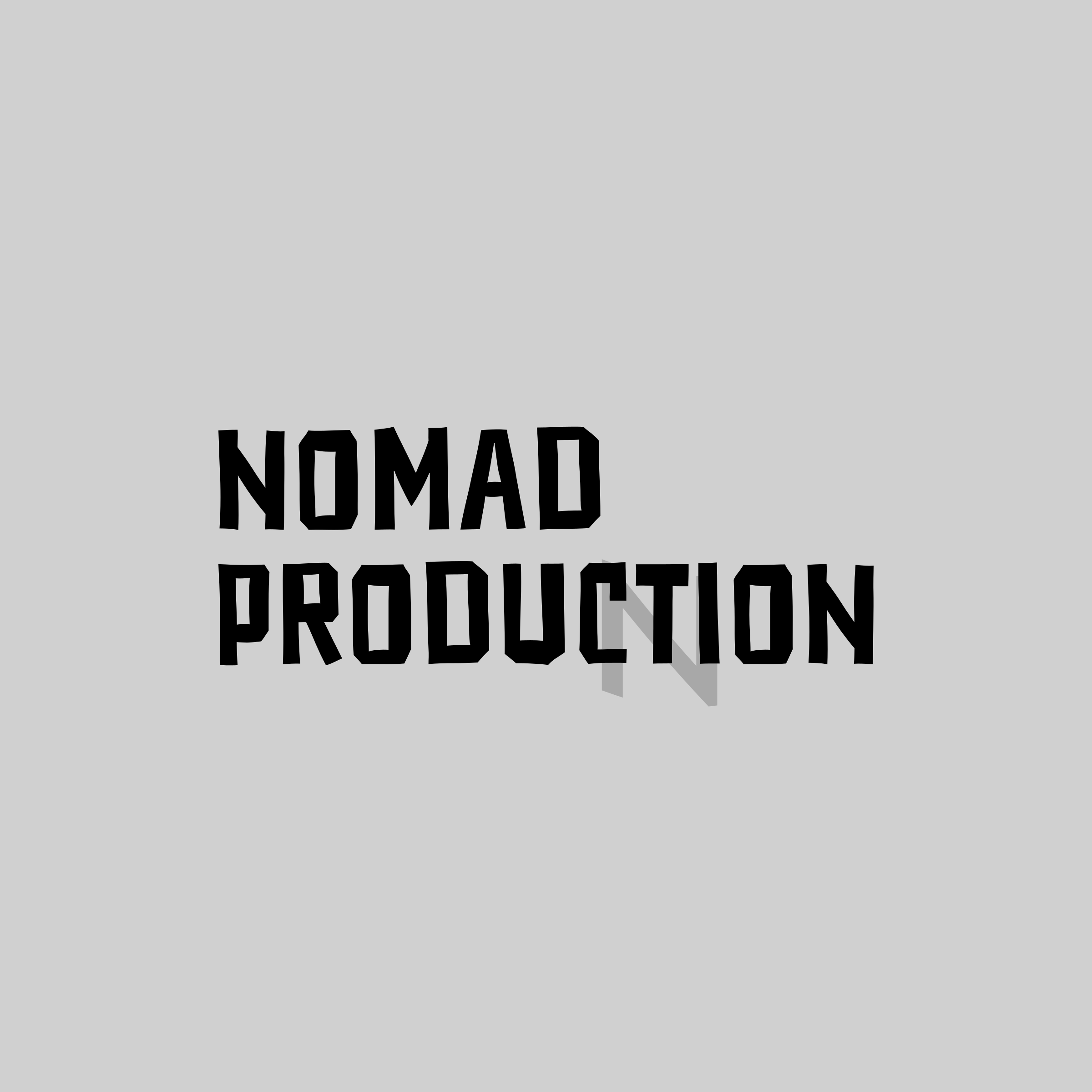 Логотип компании «Nomad Production»