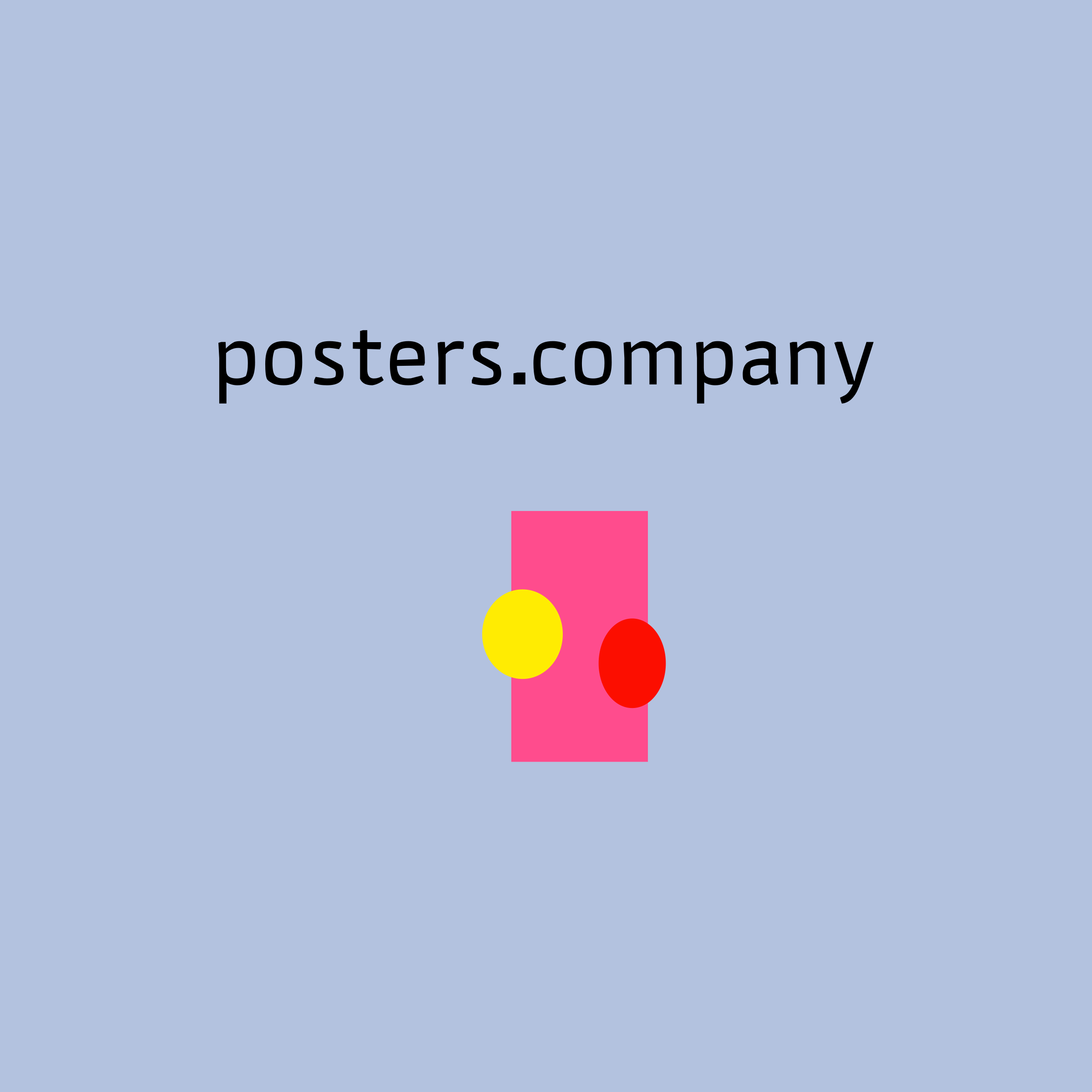 Логотип компании «posters.company»