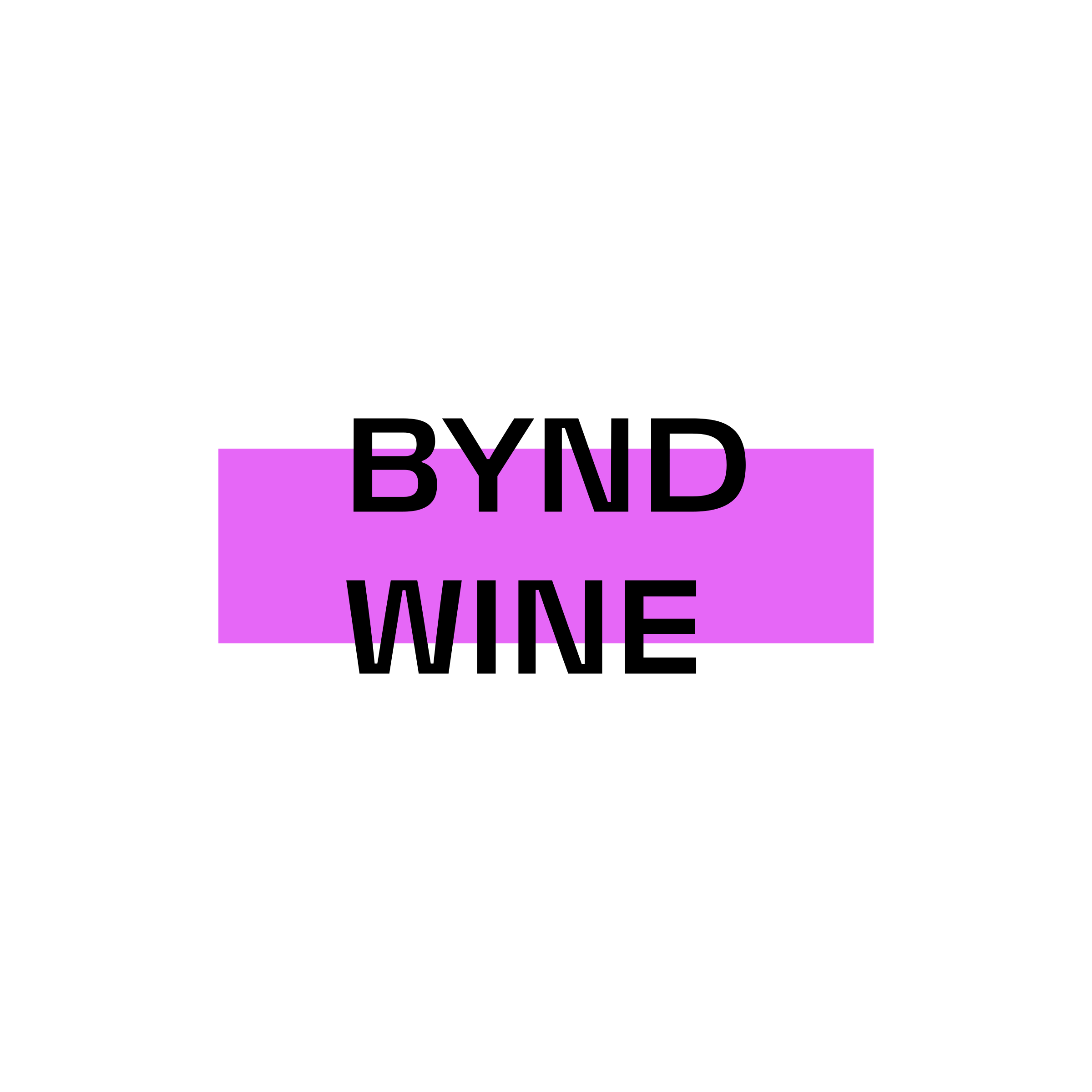 Логотип компании «bynd wine»