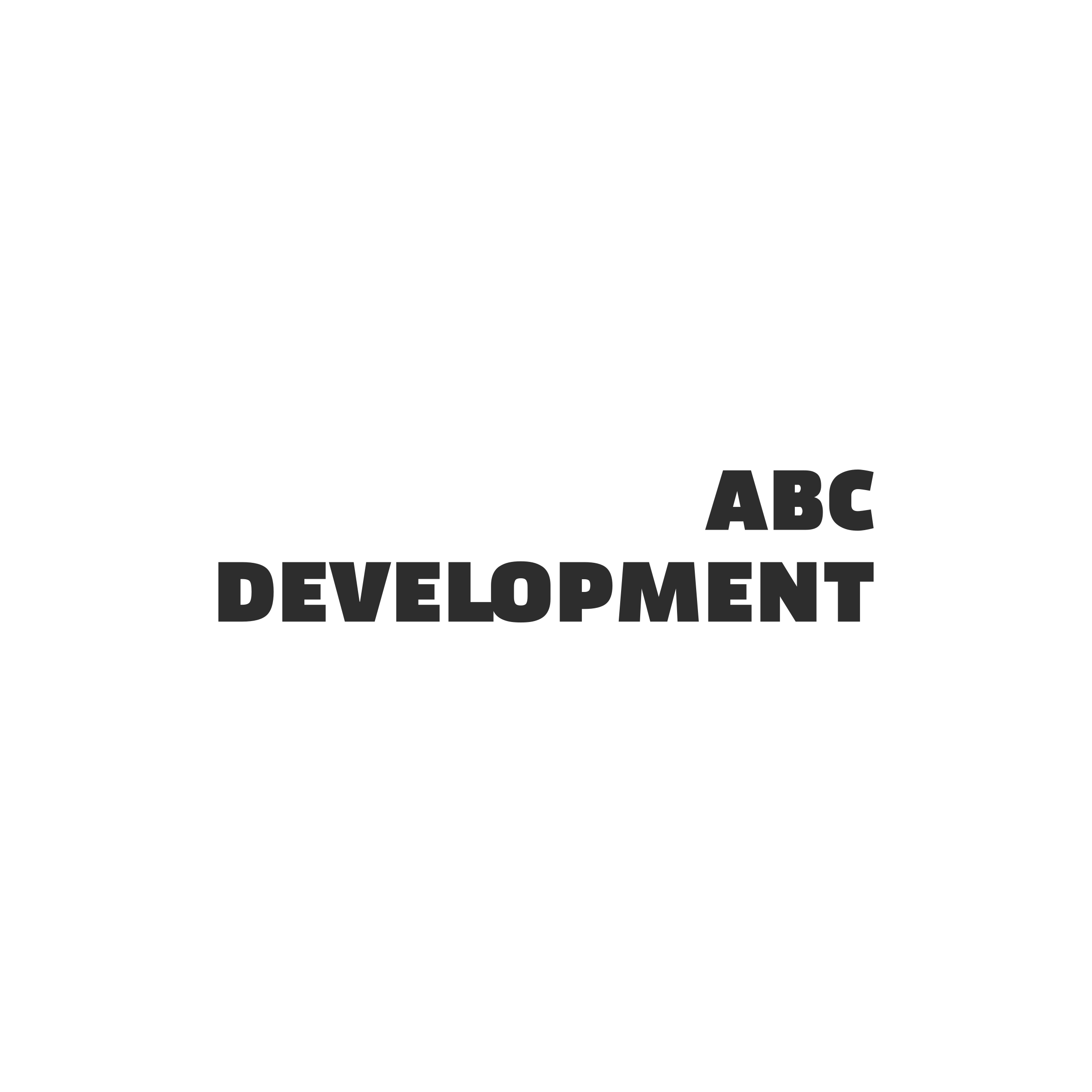 Company logo «abc development»