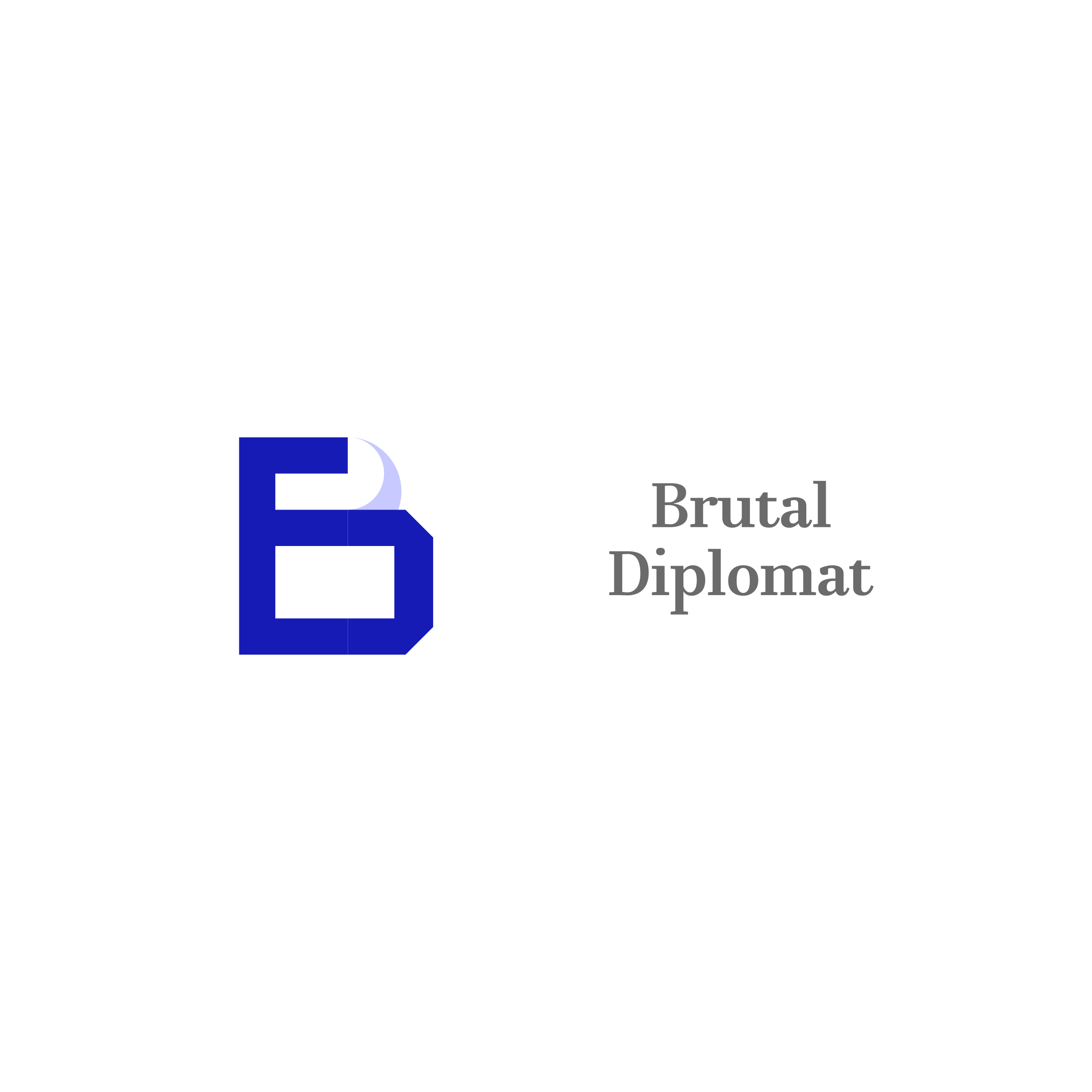 Company logo «Brutal Diplomat»