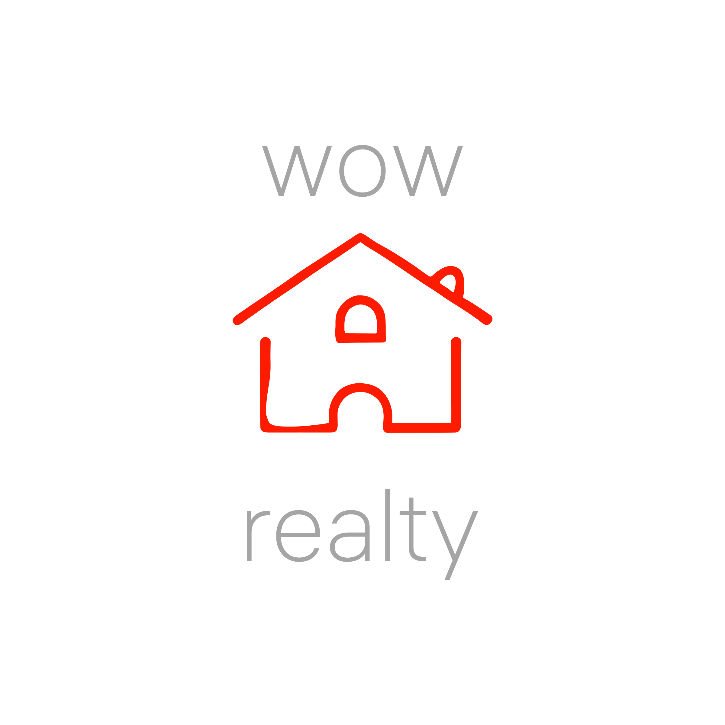 Логотип компании «wow realty»