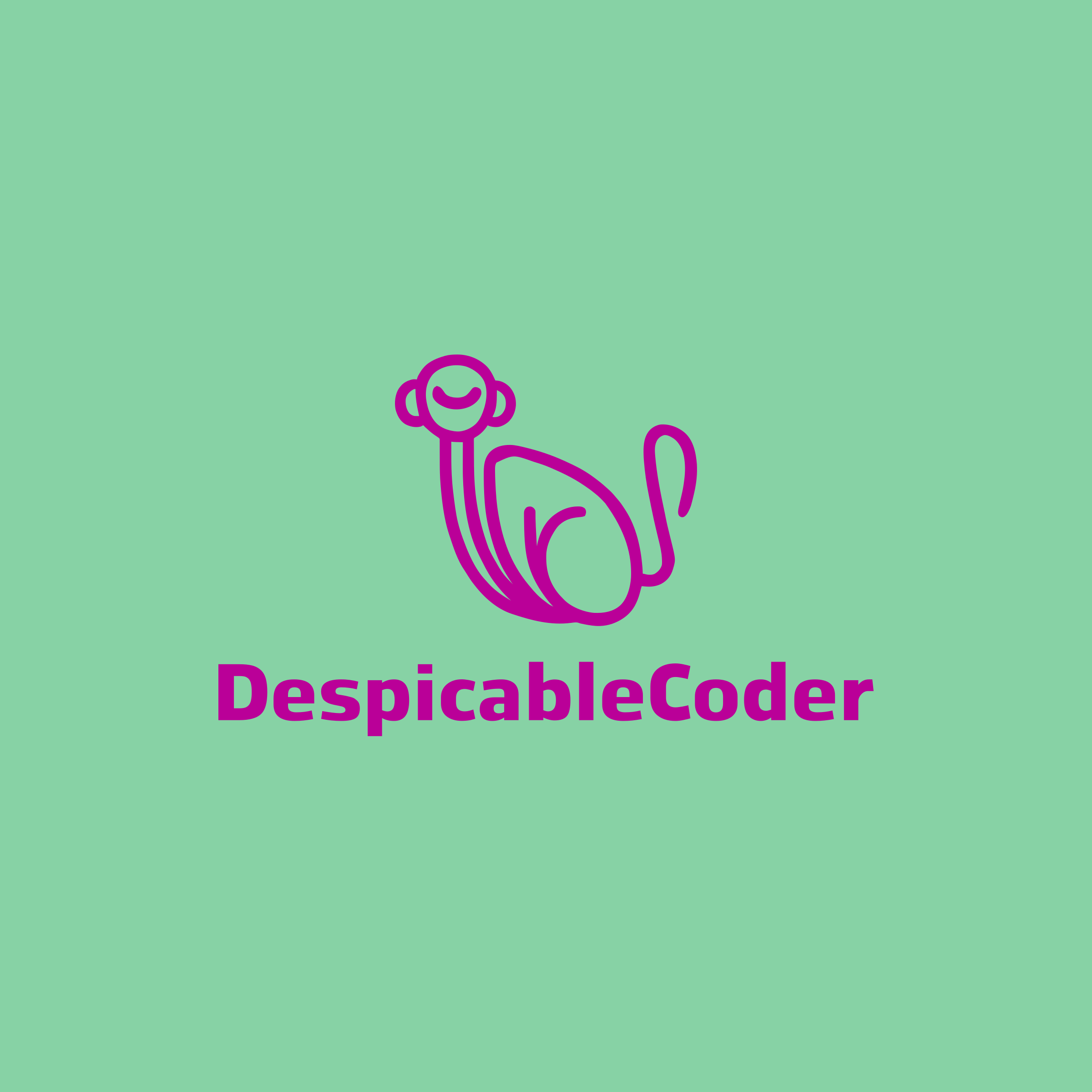 Логотип компании «DespicableCoder»