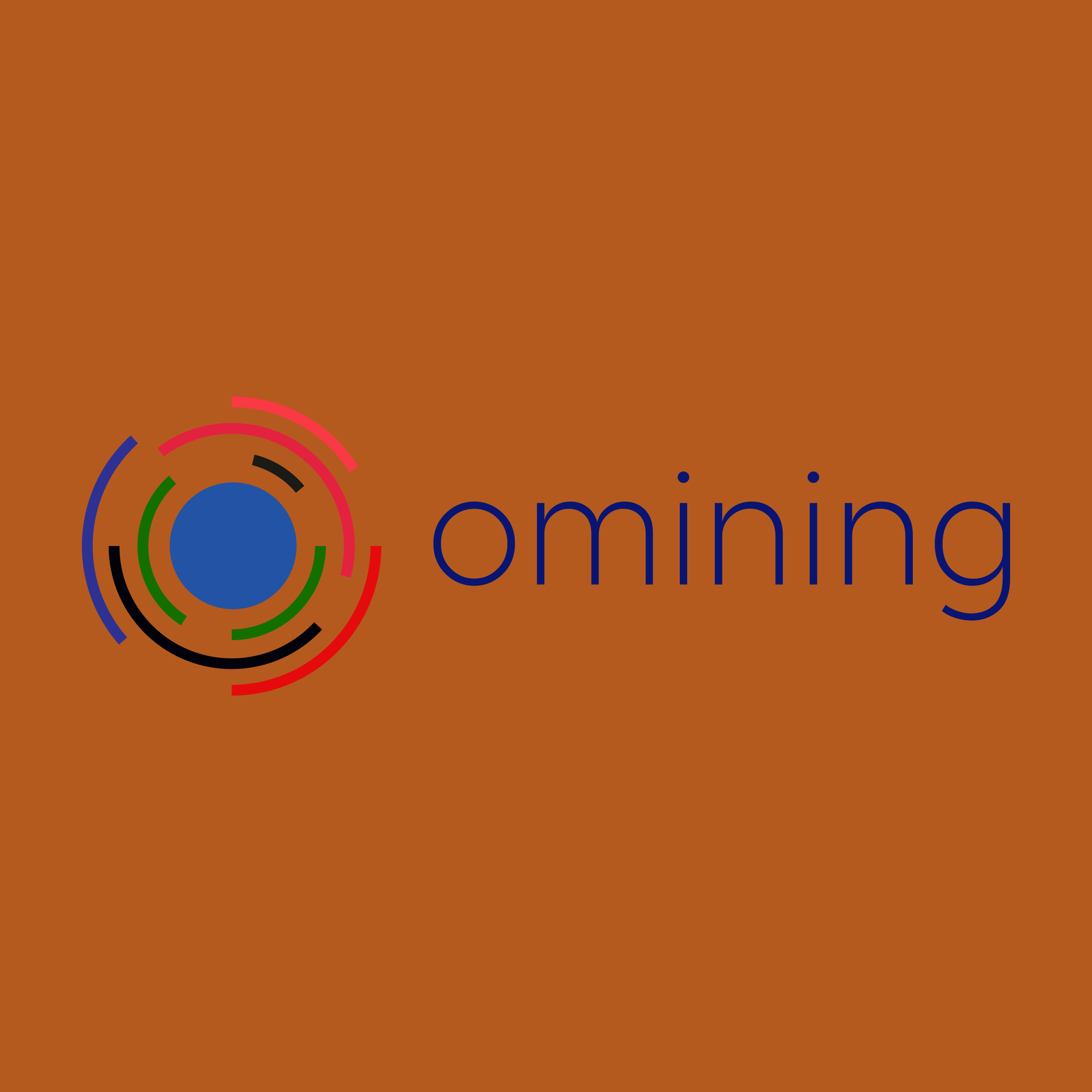 Company logo «omining»