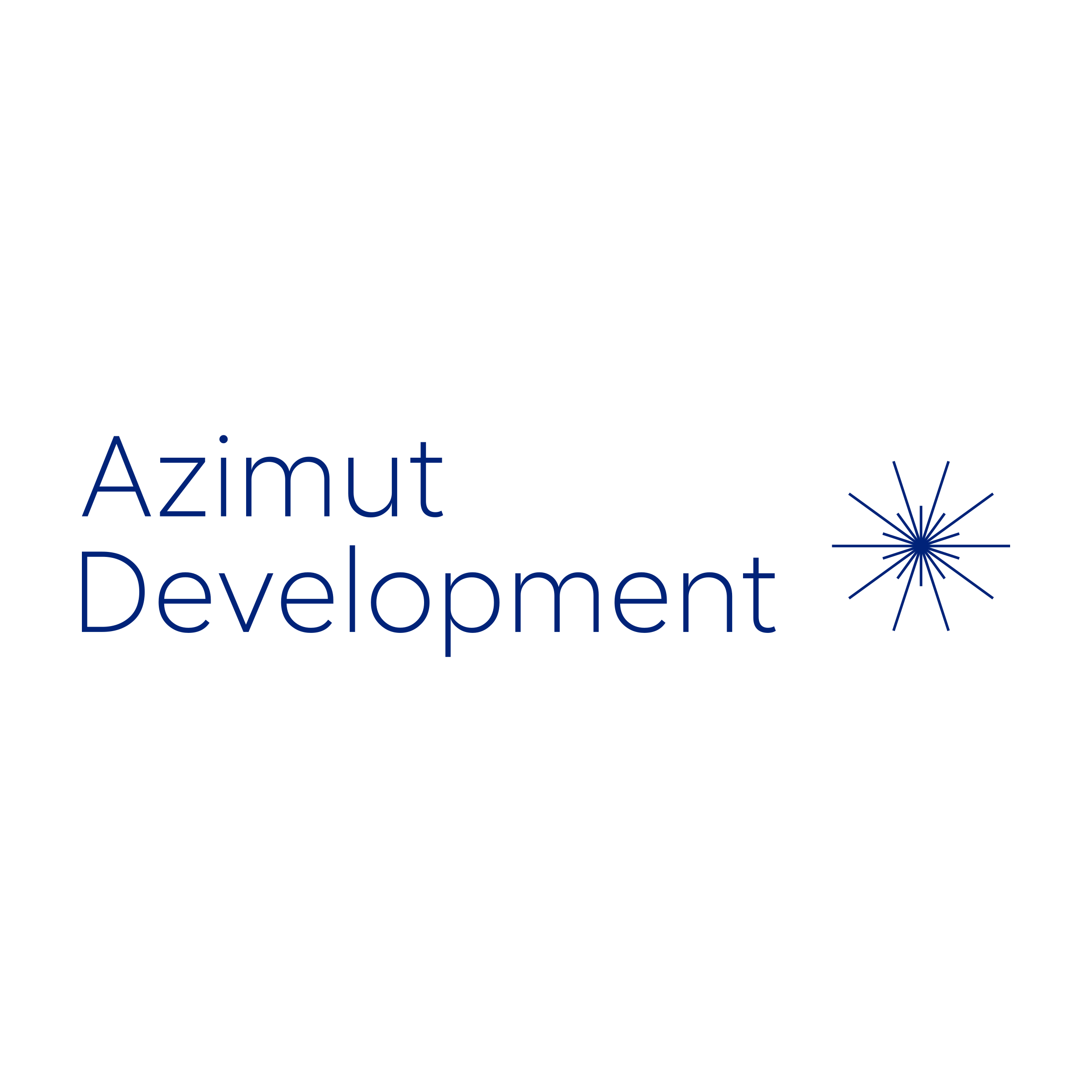 Логотип компании «Azimut Development»