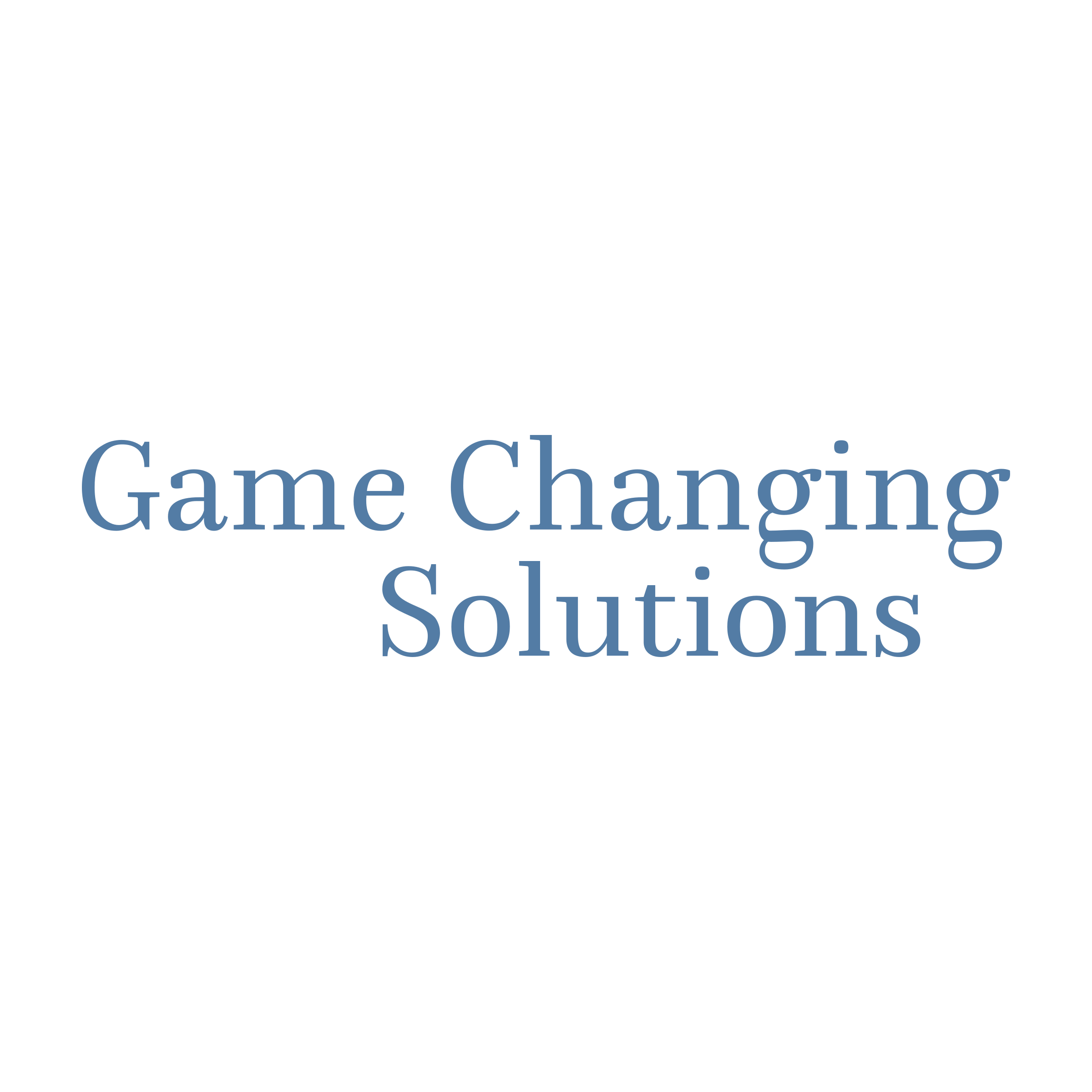 Логотип компании «Game Changing Solutions»