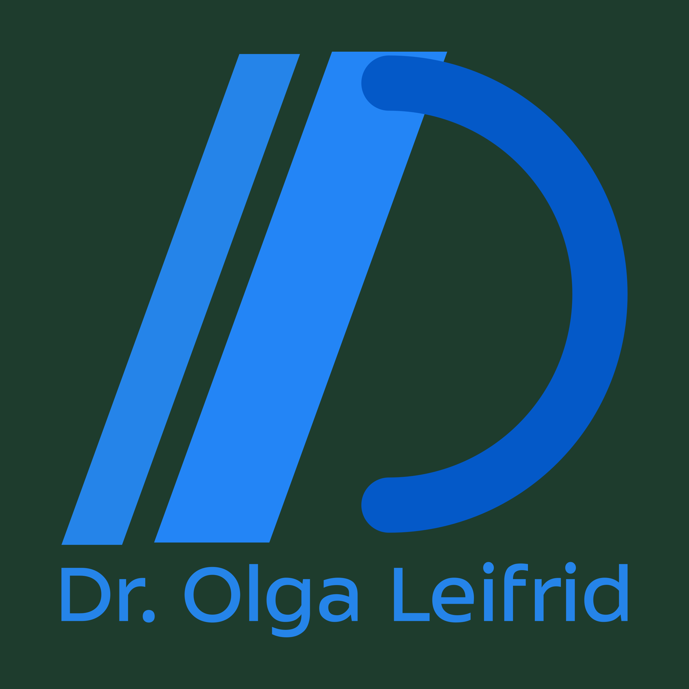 Логотип компании «Dr. Olga Leifrid»