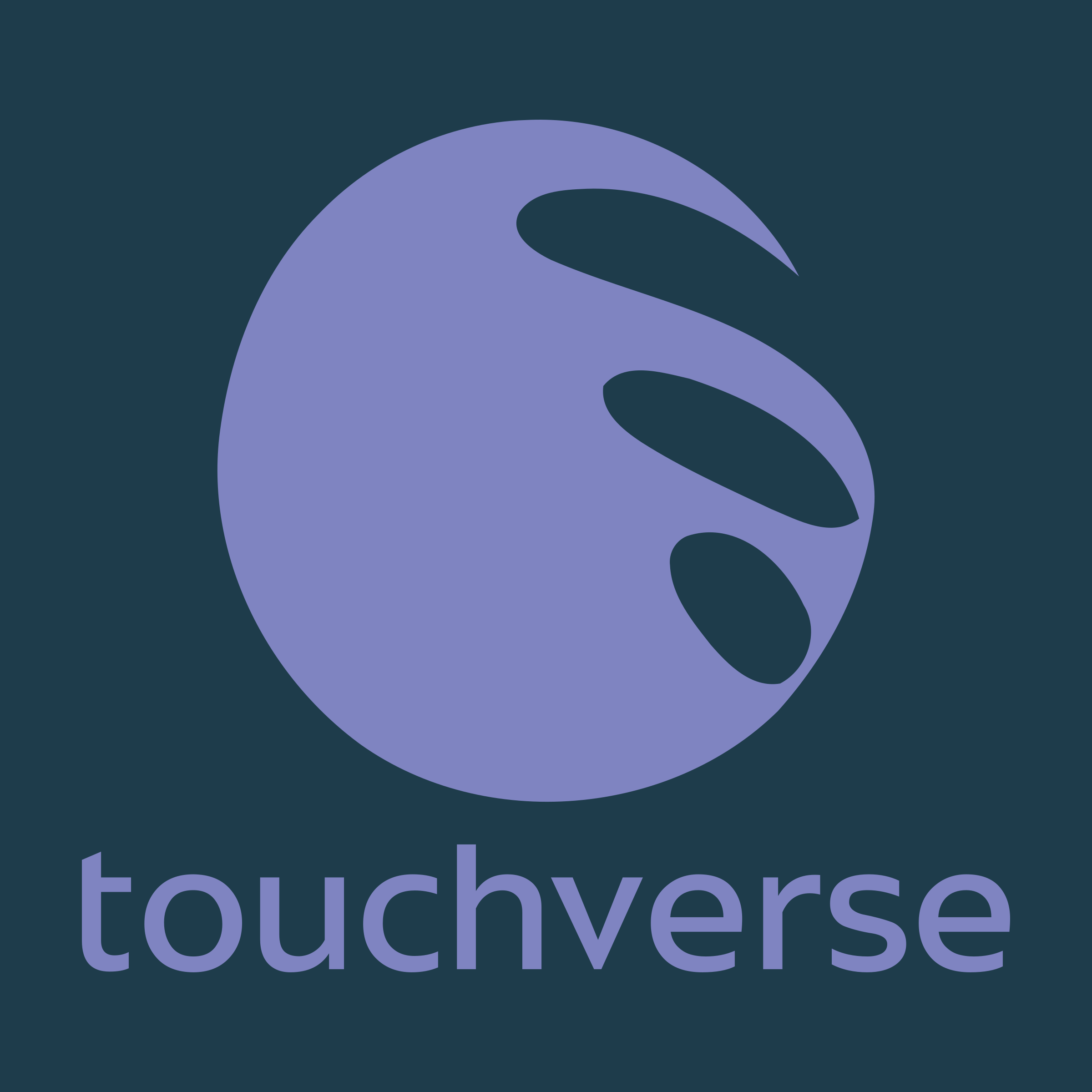 Логотип компании «touchverse»