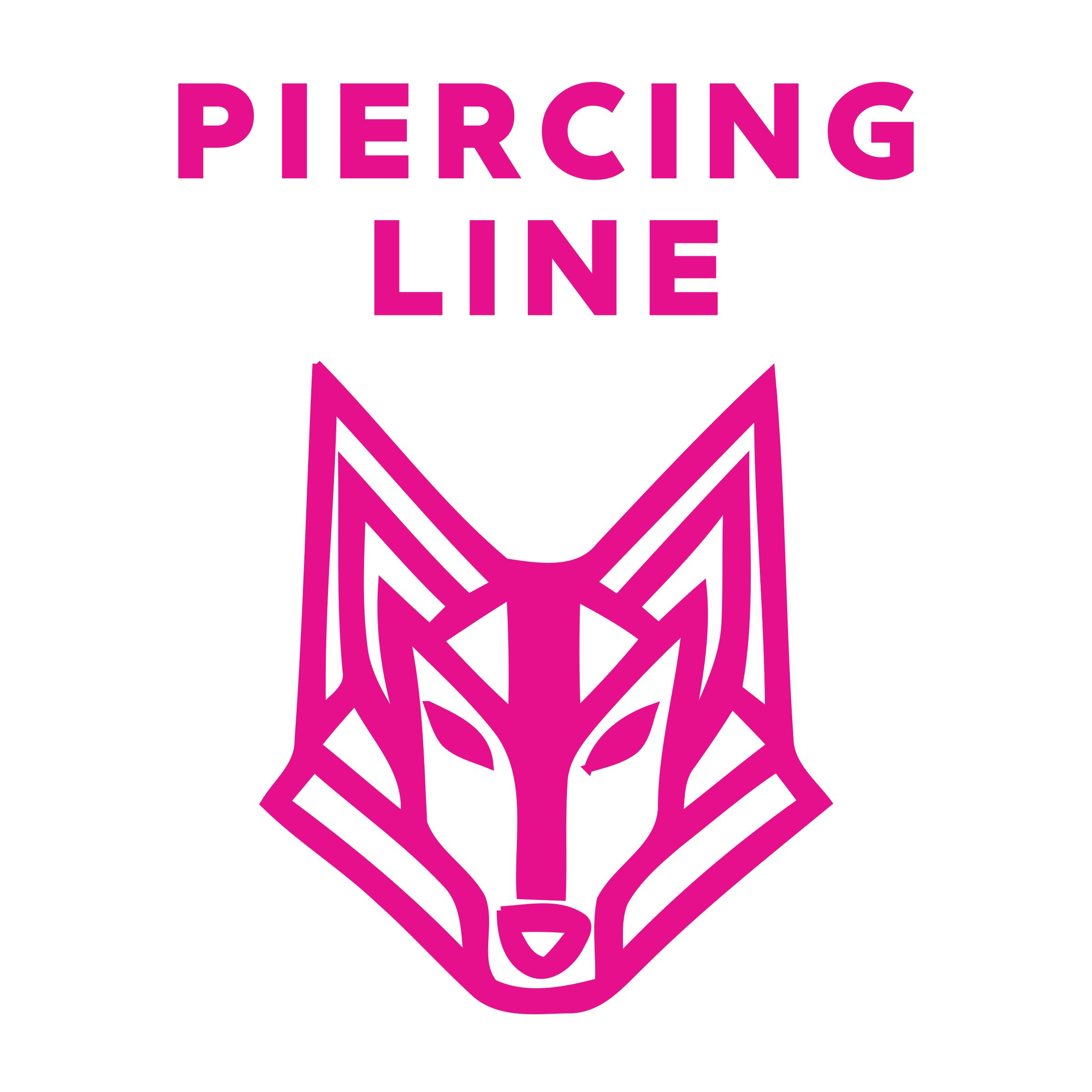 Логотип компании «Piercing Line»