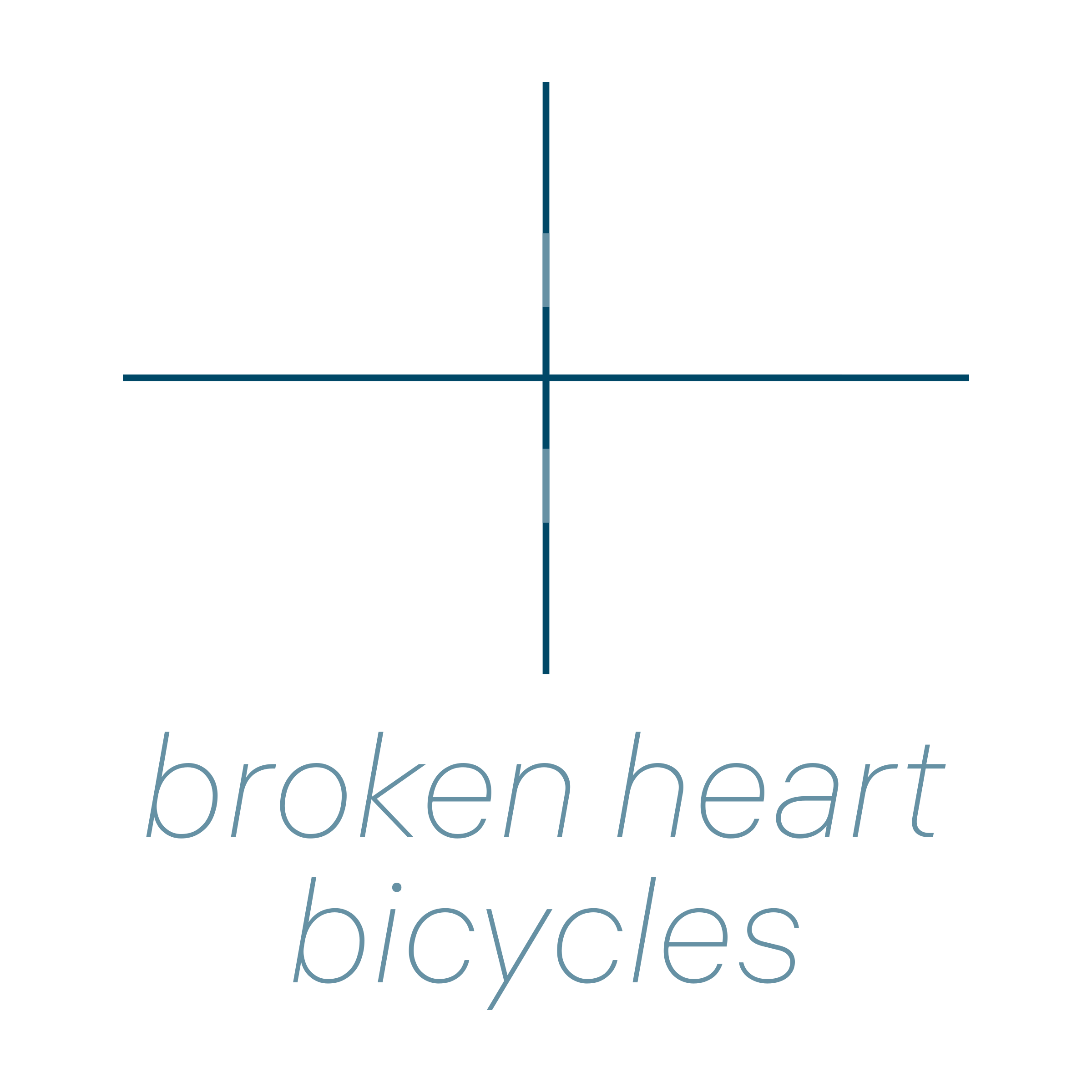 Company logo «broken heart bicycles»