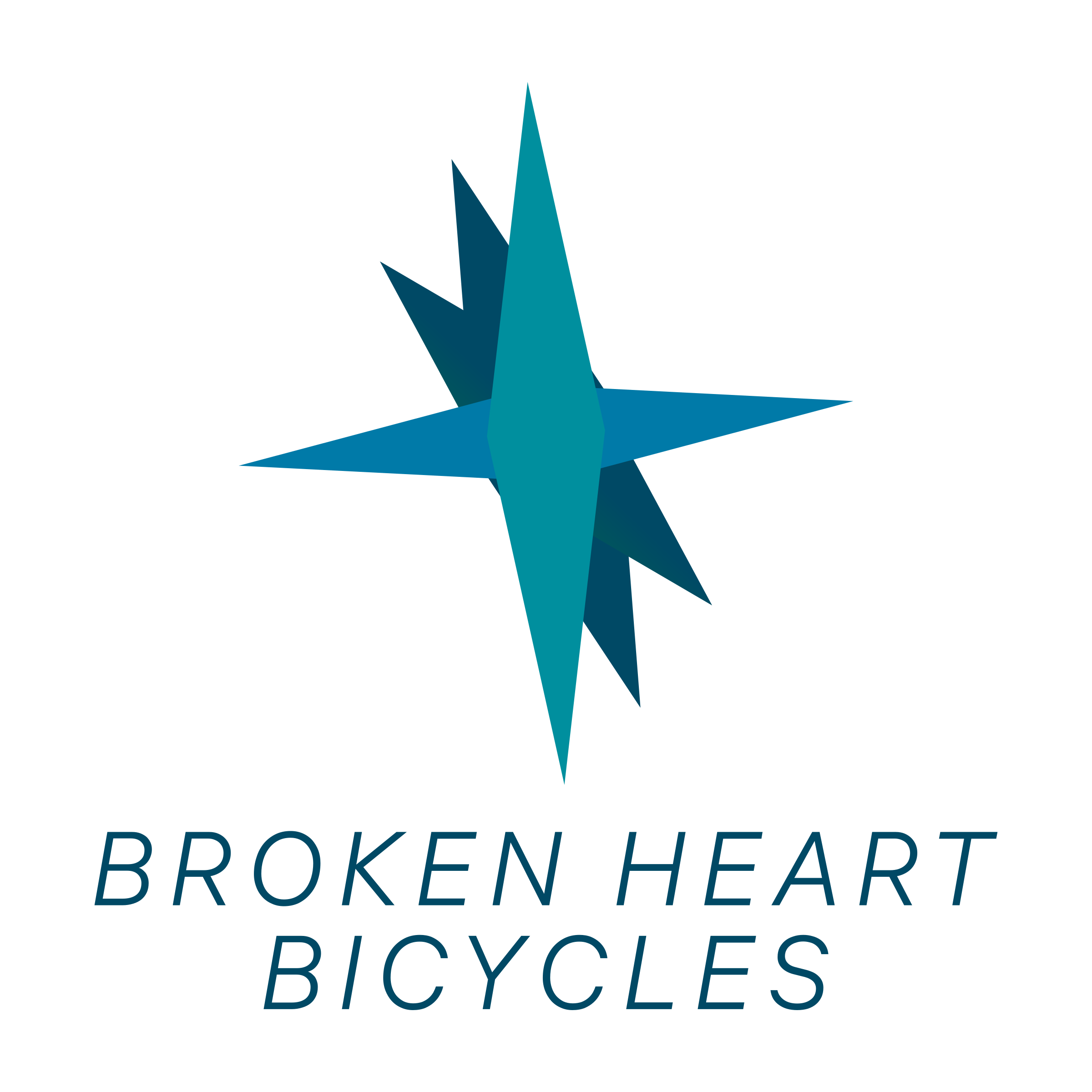 Company logo «broken heart bicycles»