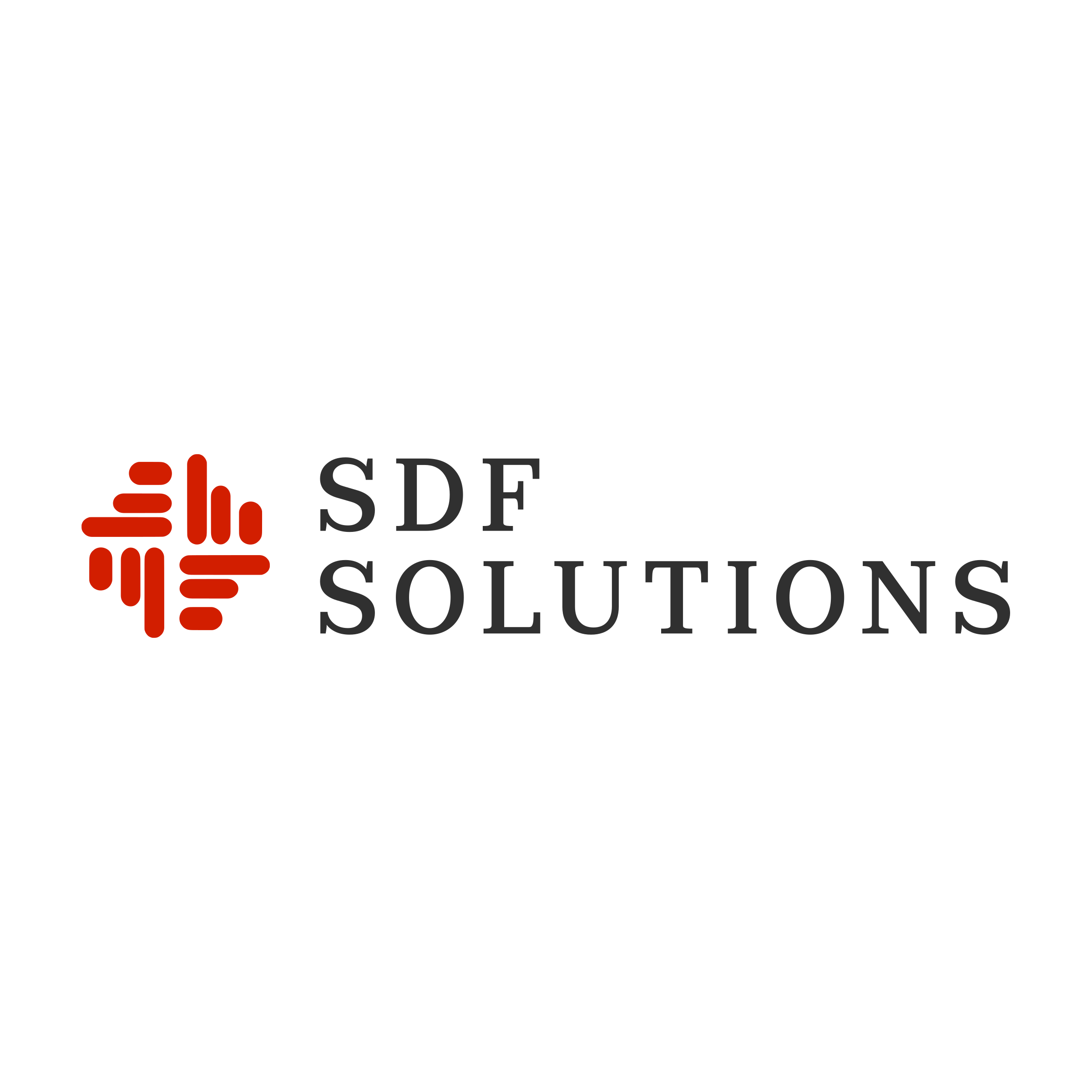 Логотип компании «SDF Solutions»