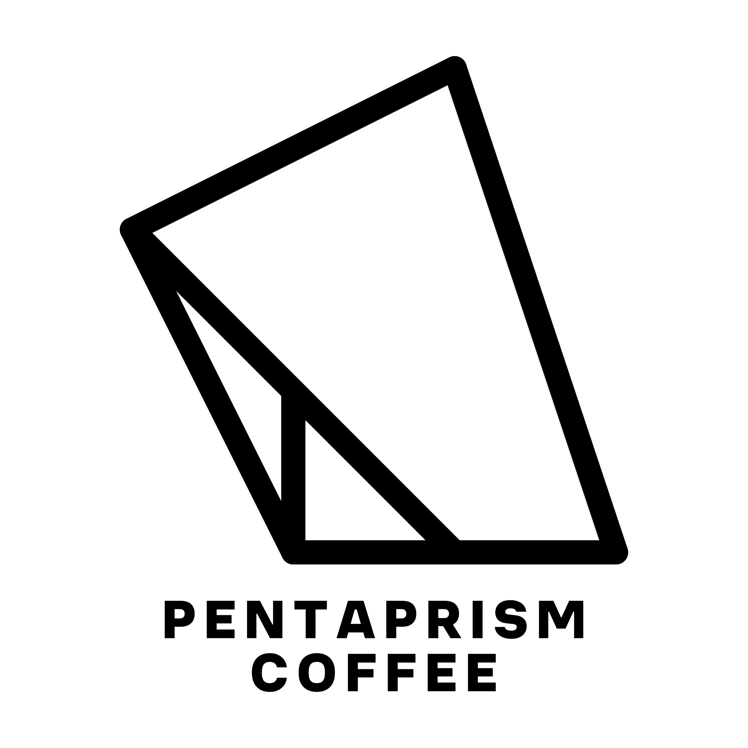 Логотип компании «Pentaprism Coffee»