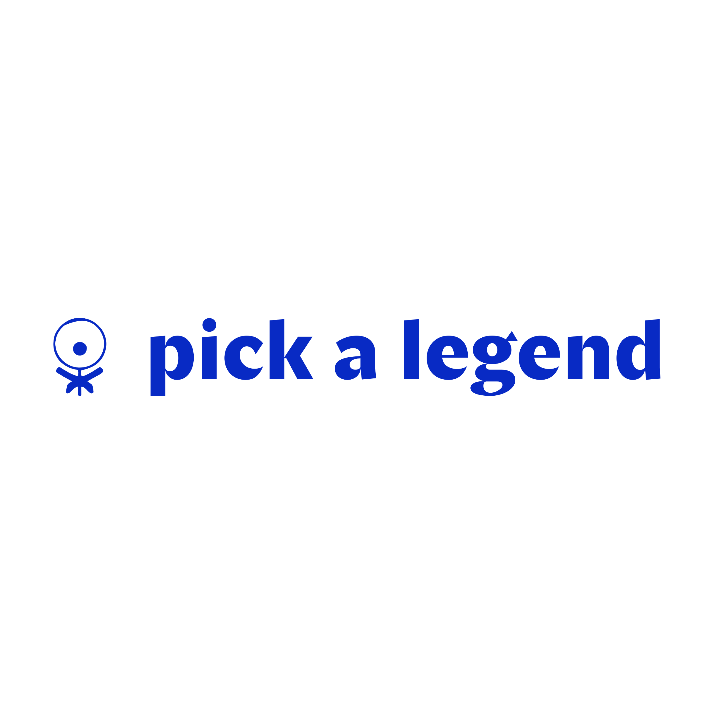 Логотип компании «pick a legend»