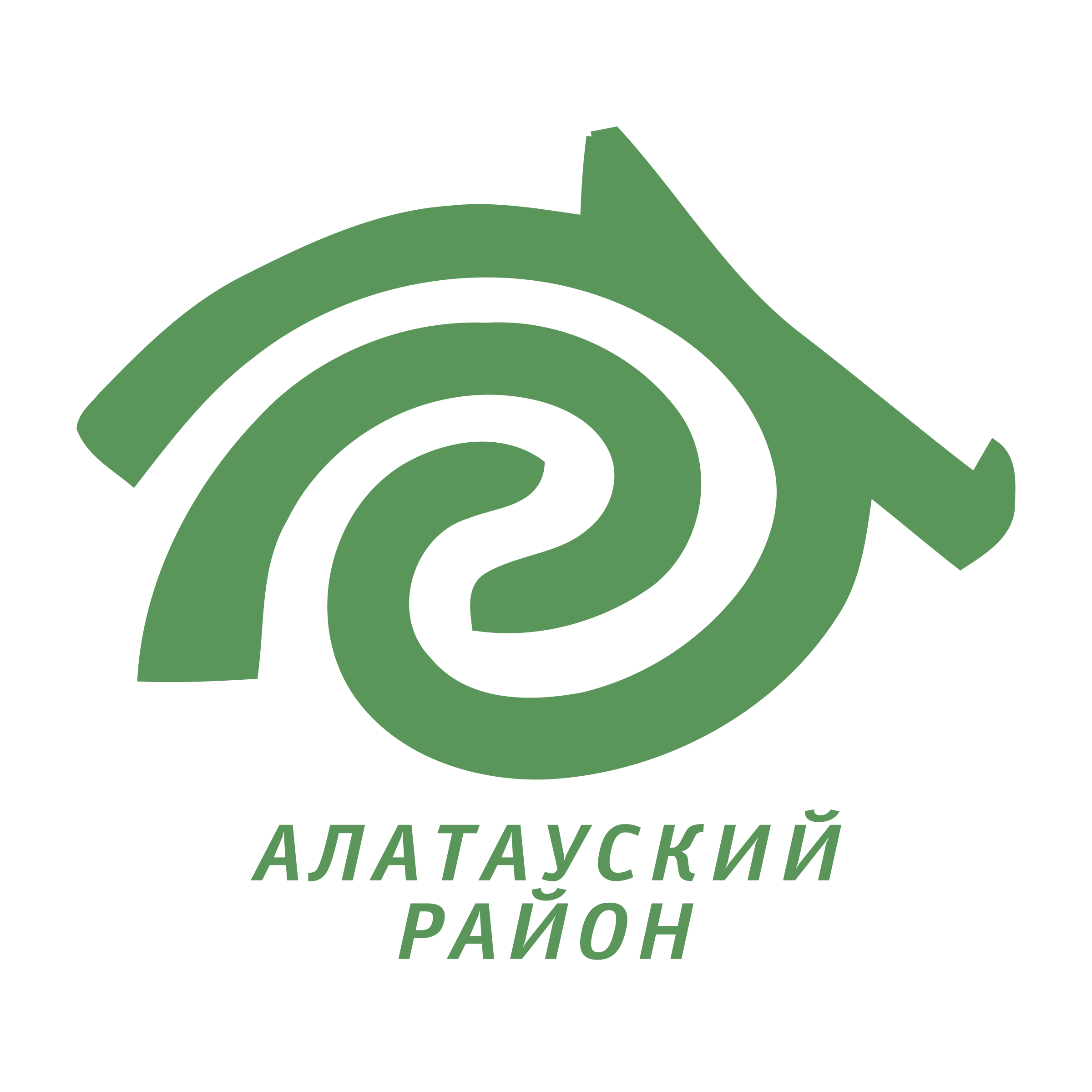 Логотип компании «Алатауский район»