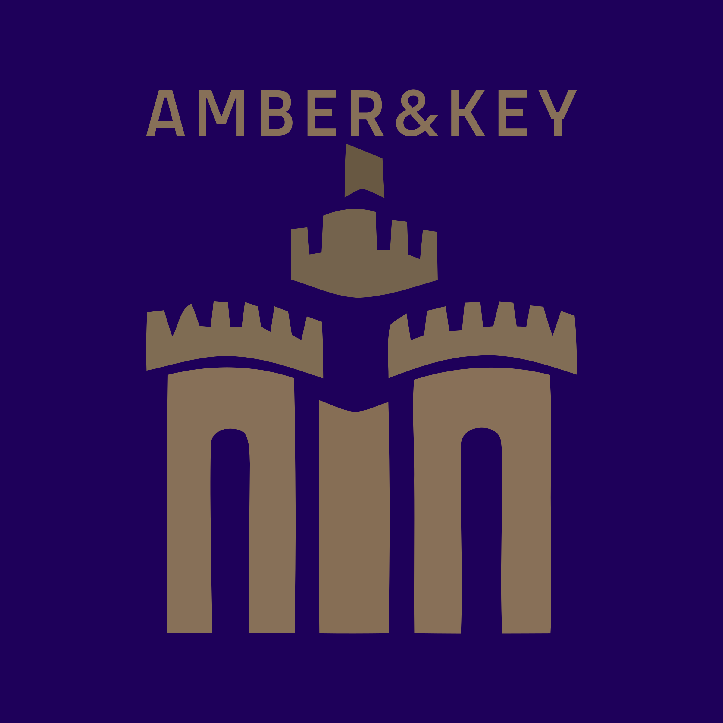 Логотип компании «Amber&Key»