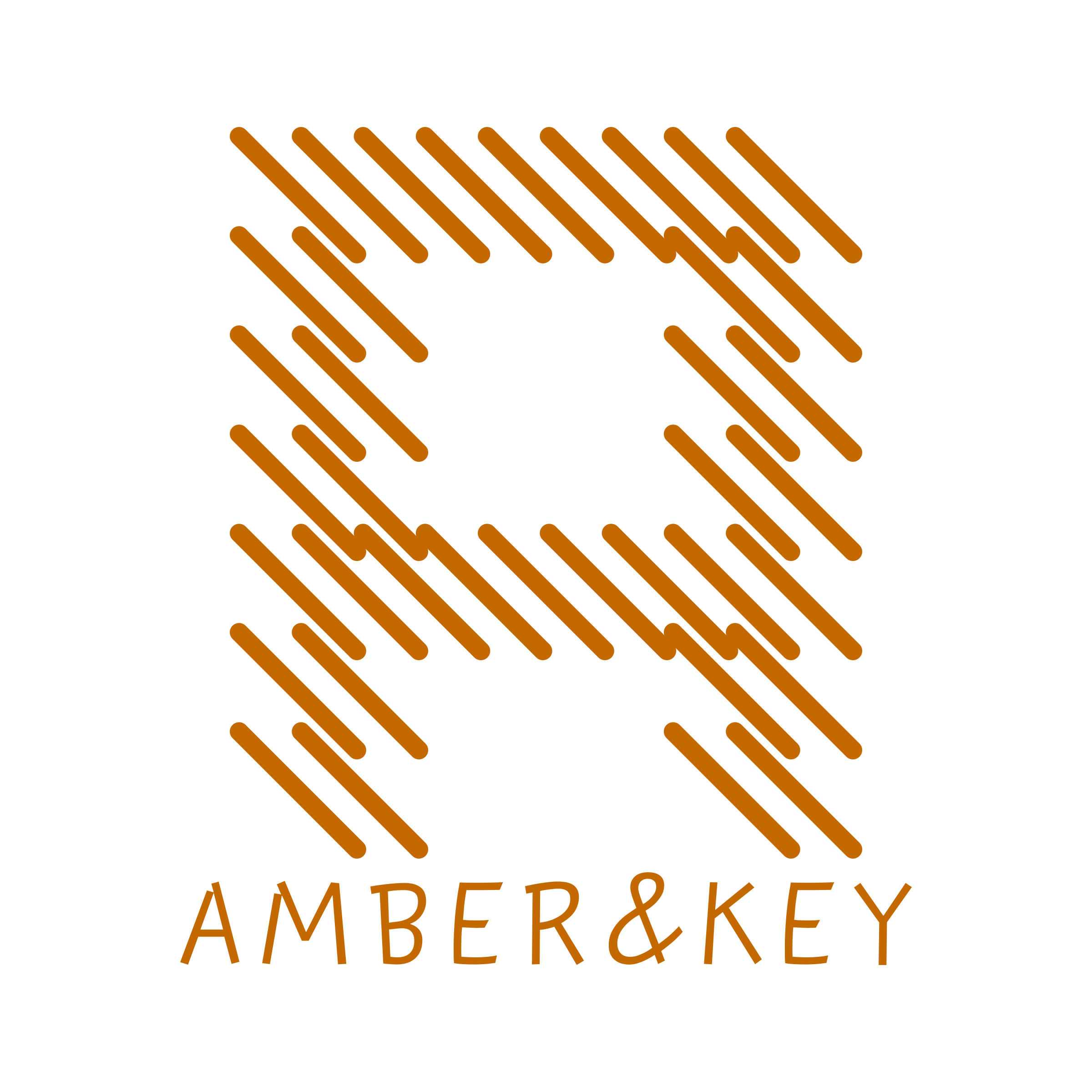 Логотип компании «Amber&Key»