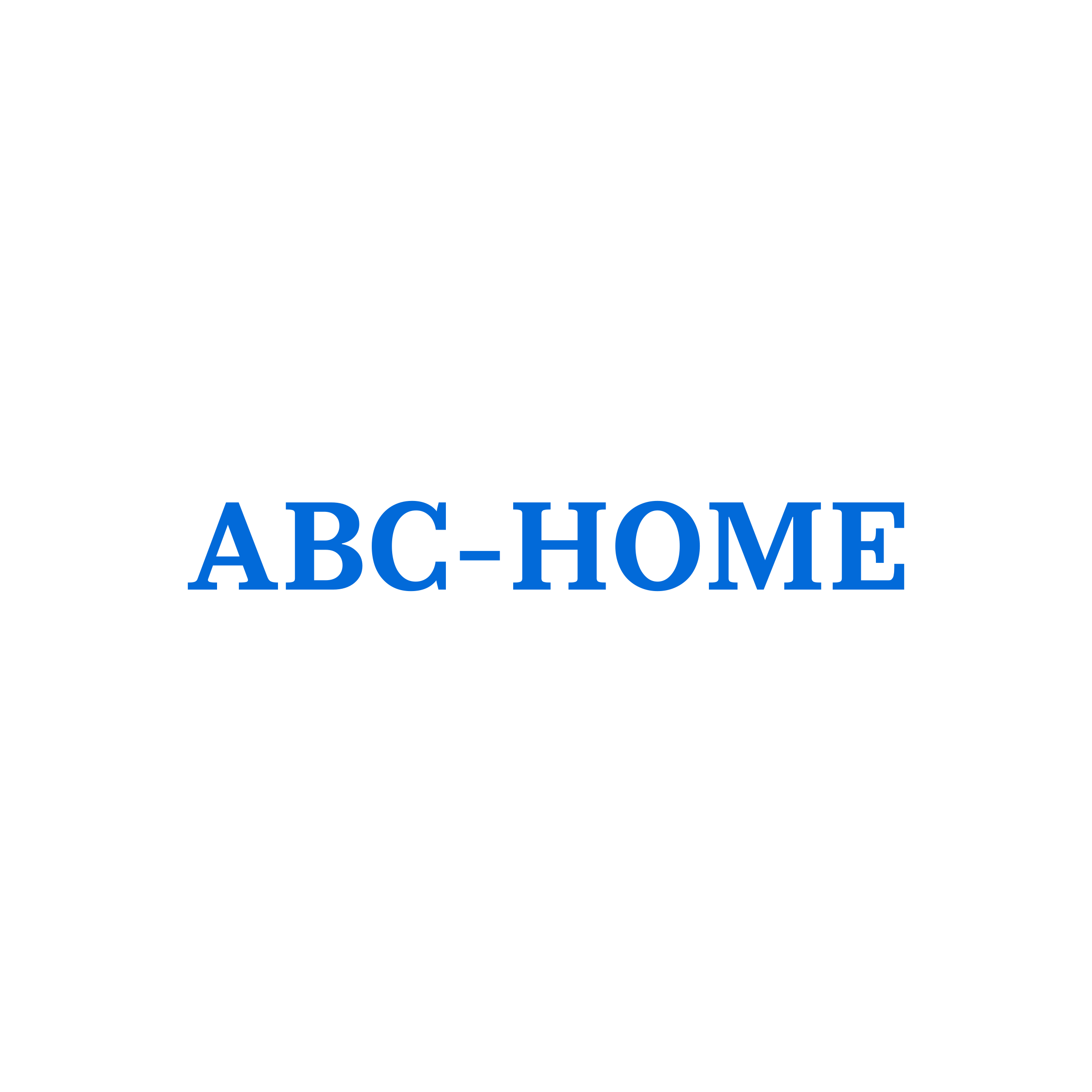 Логотип компании «ABC-HOME»