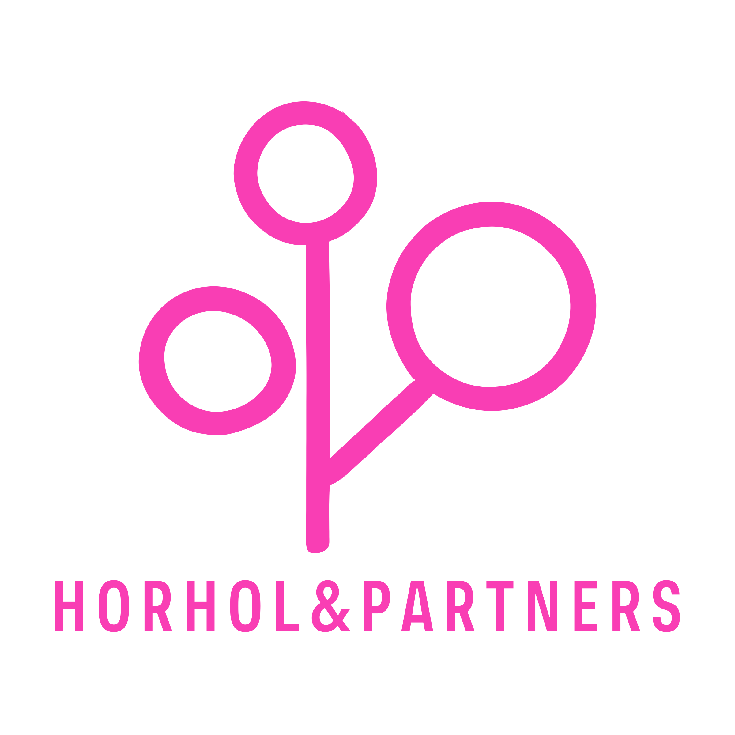 Логотип компании «horhol&partners»