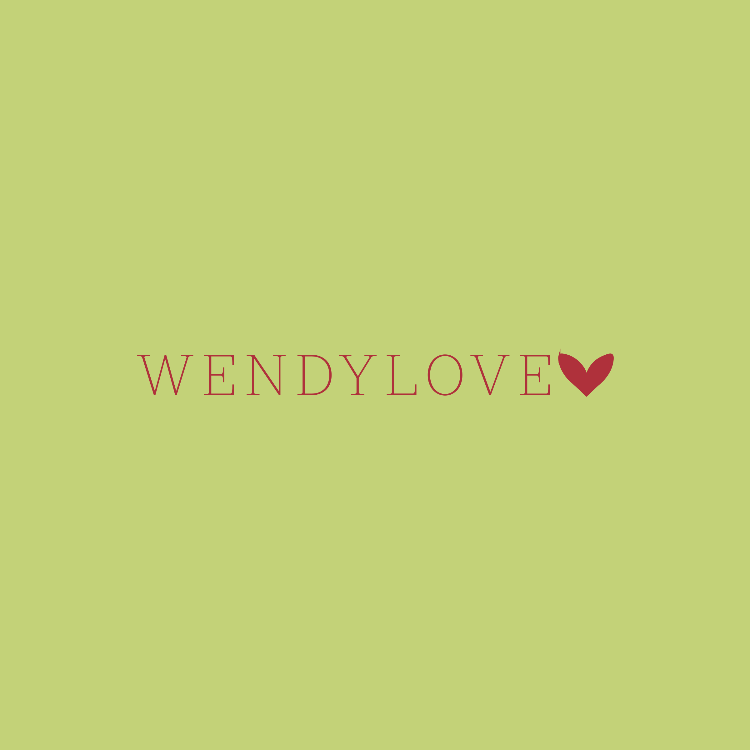 Логотип компании «WENDYLOVE»