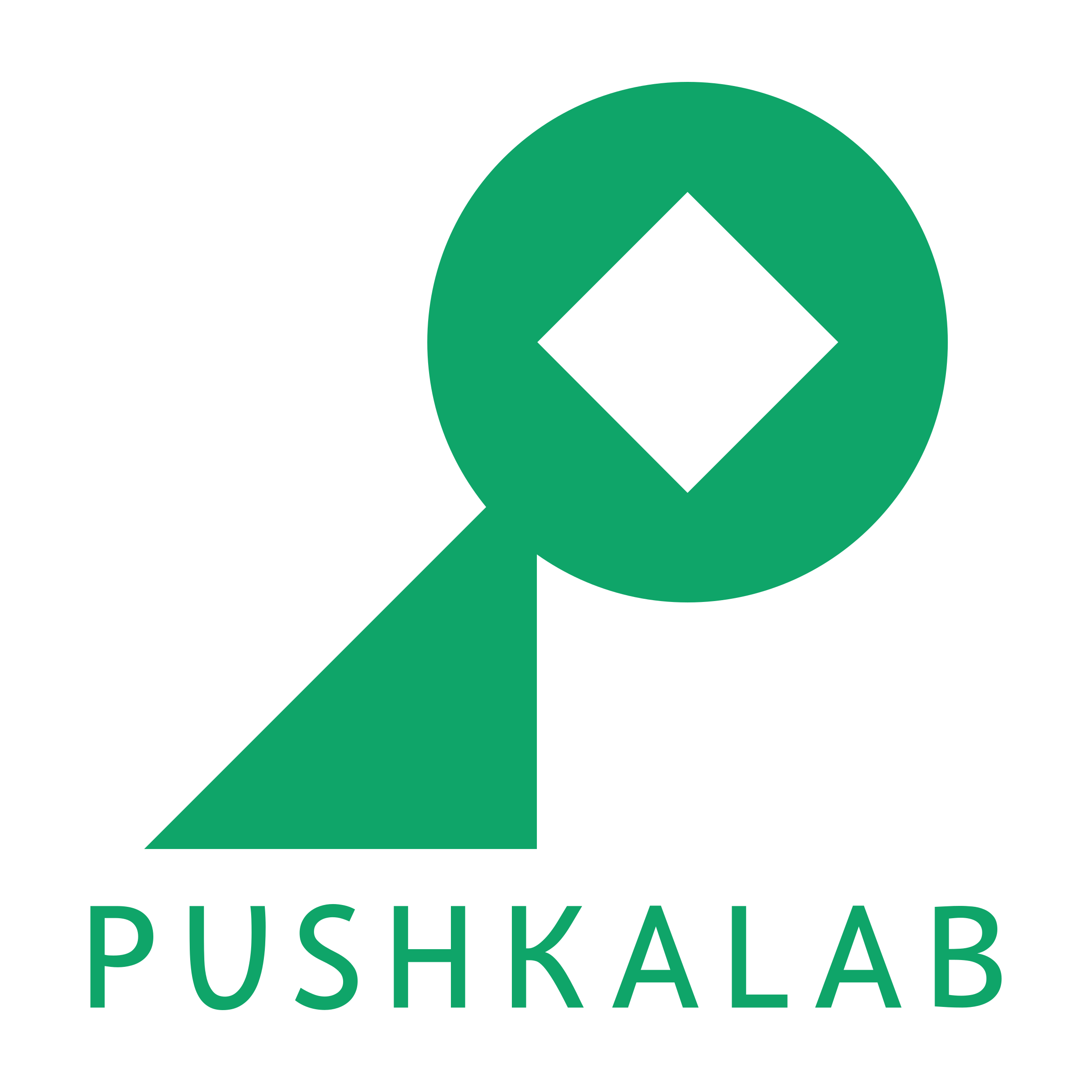 Логотип компании «Pushkalab»