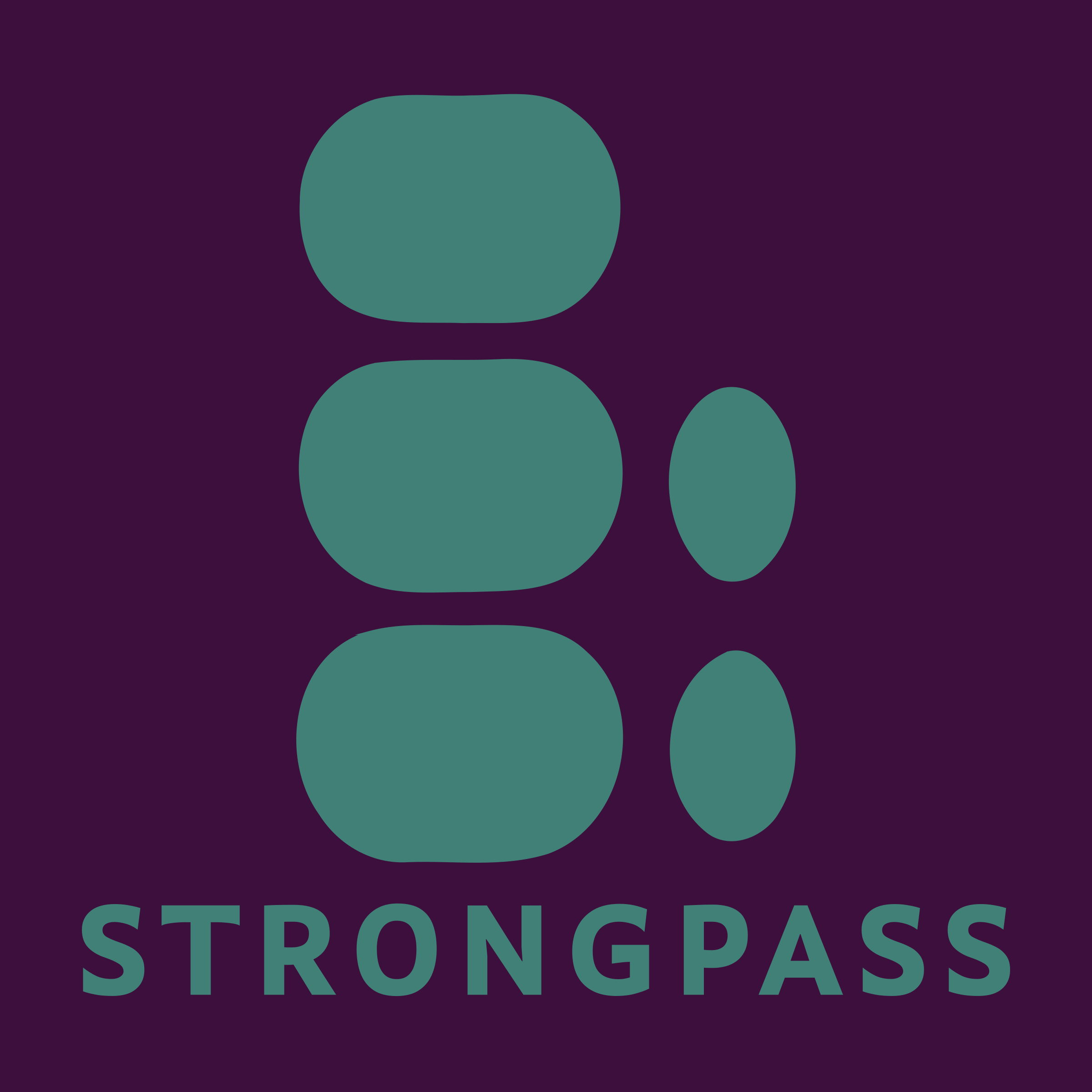 Логотип компании «Strongpass»