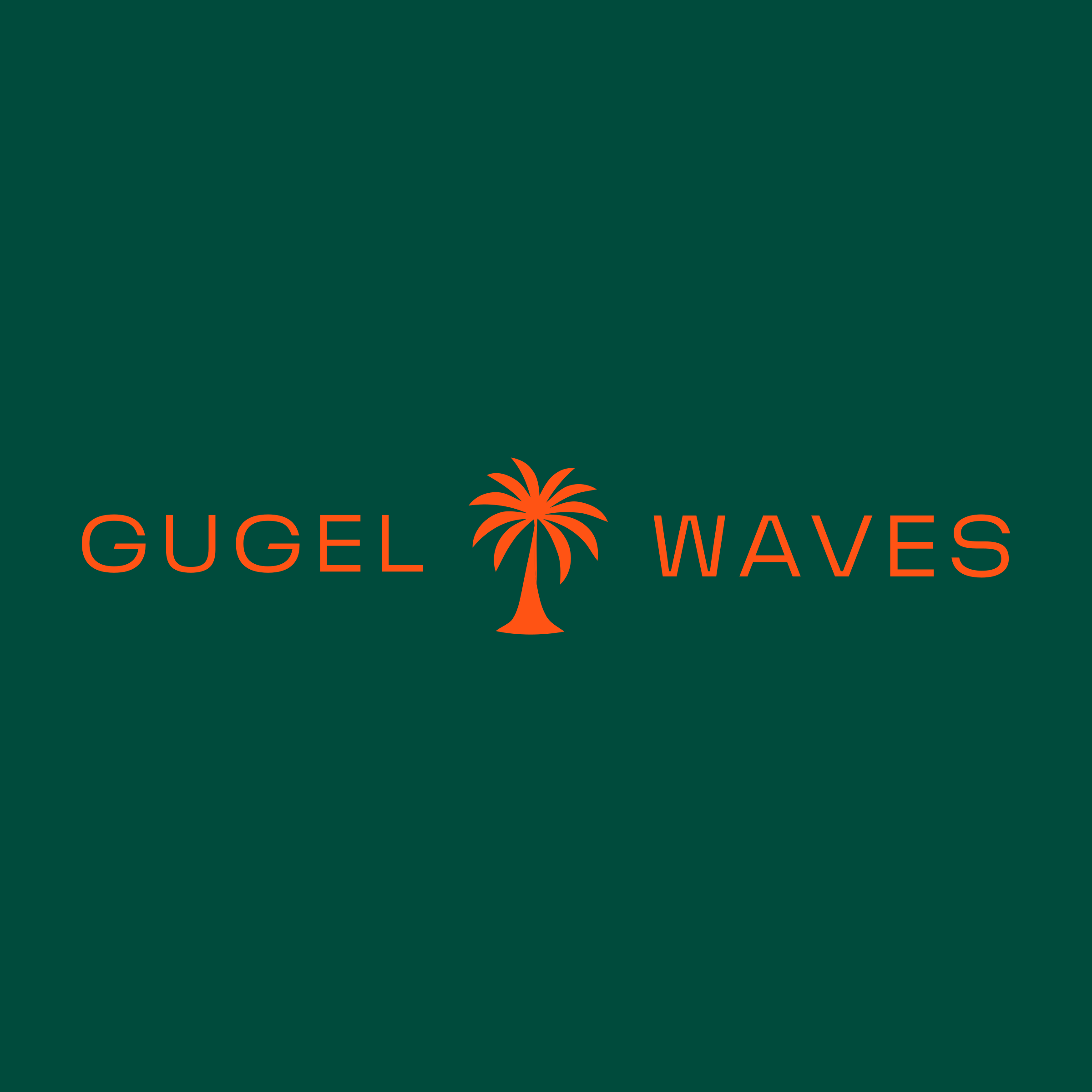 Логотип компании «Gugel Waves»