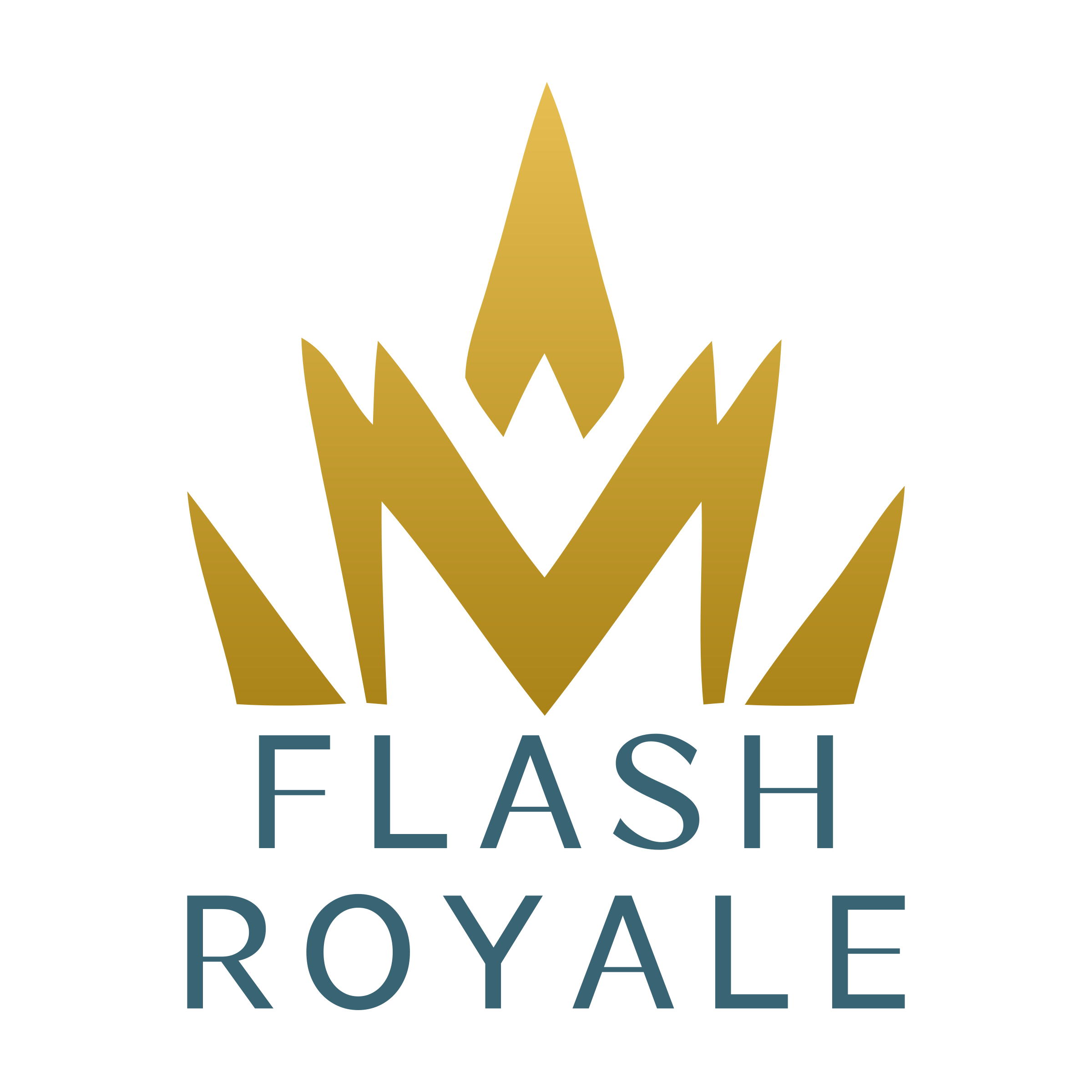 Логотип компании «FLASH ROYALE»