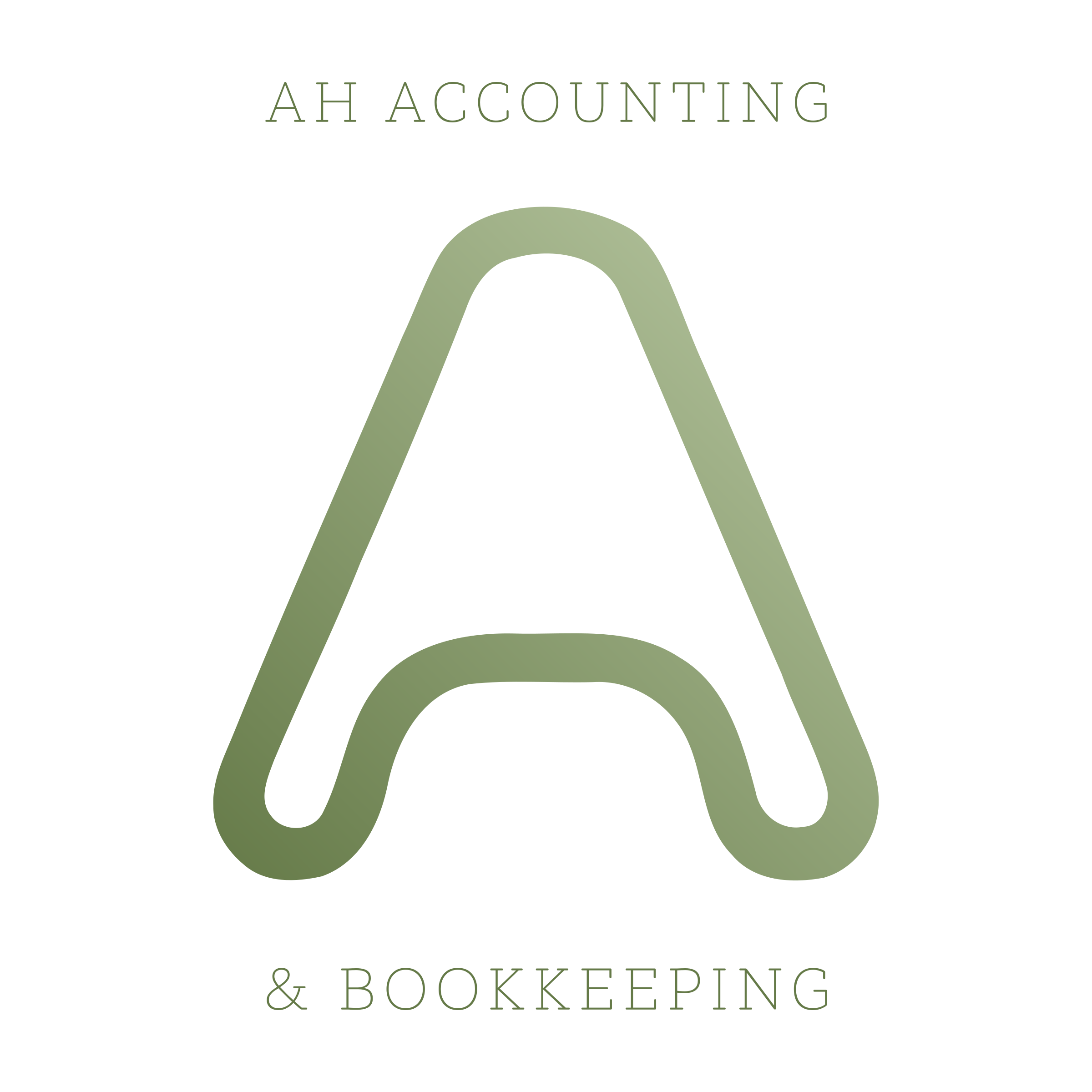 Логотип компании «AH Accounting & Bookkeeping»