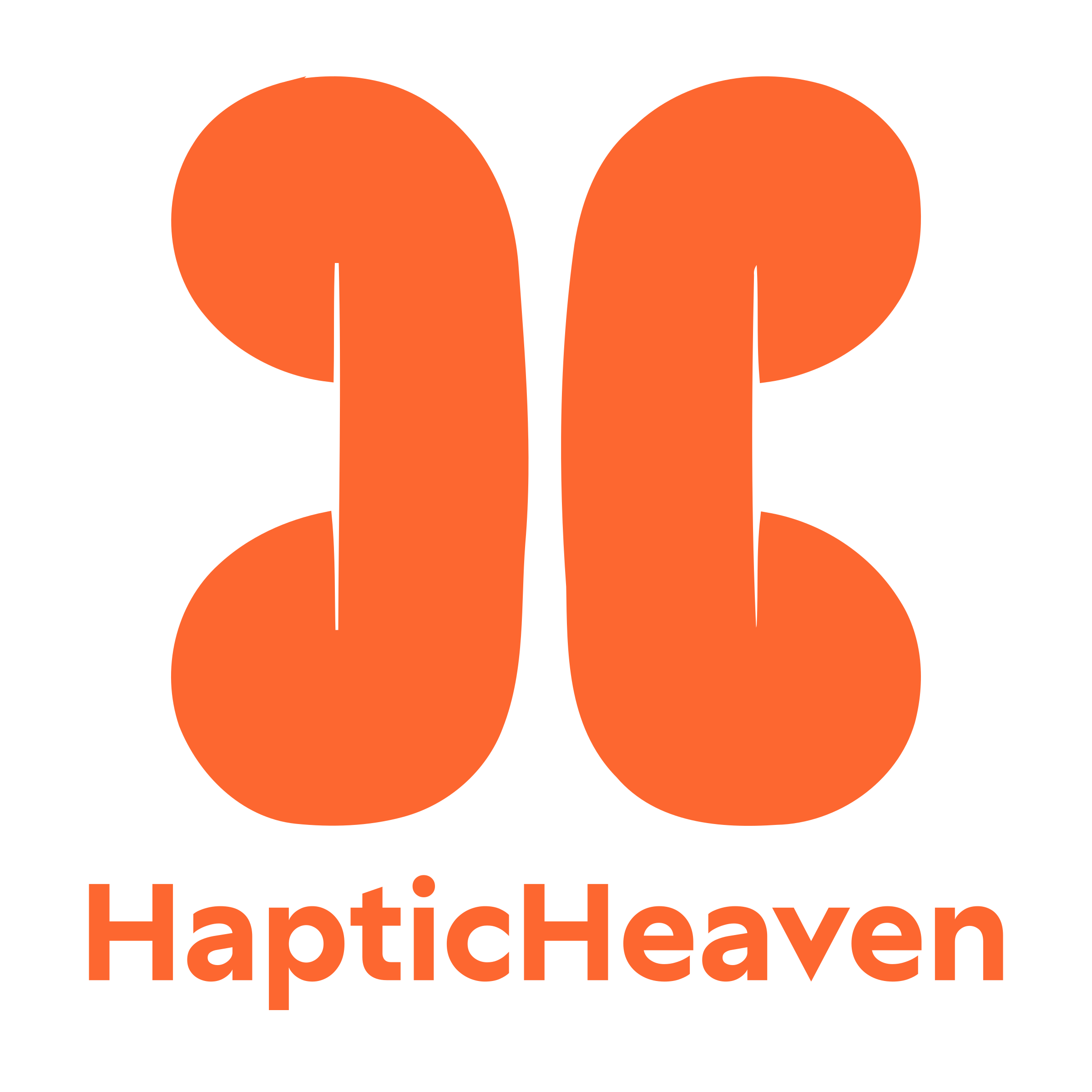 Логотип компании «HapticHeaven»