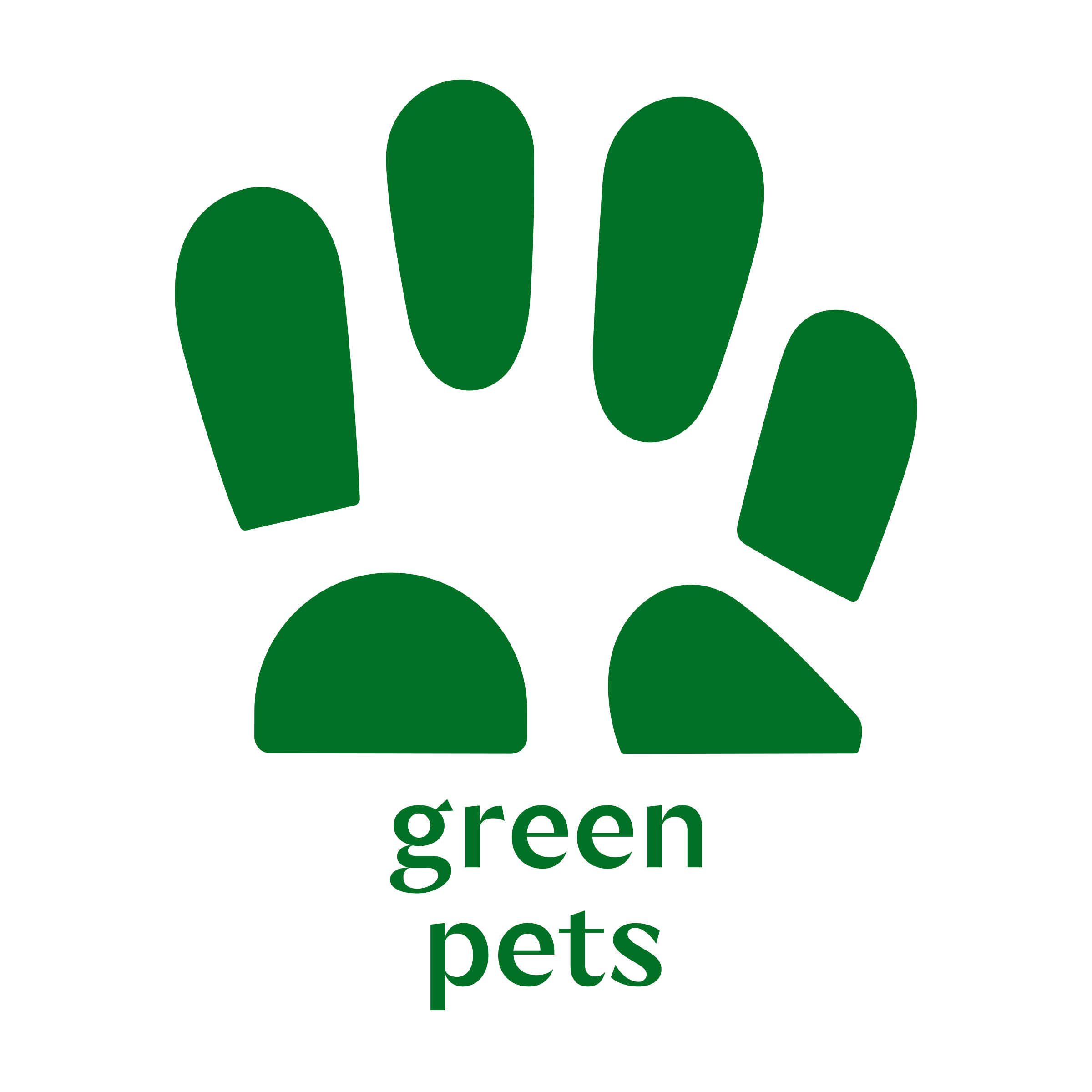 Company logo «green pets»