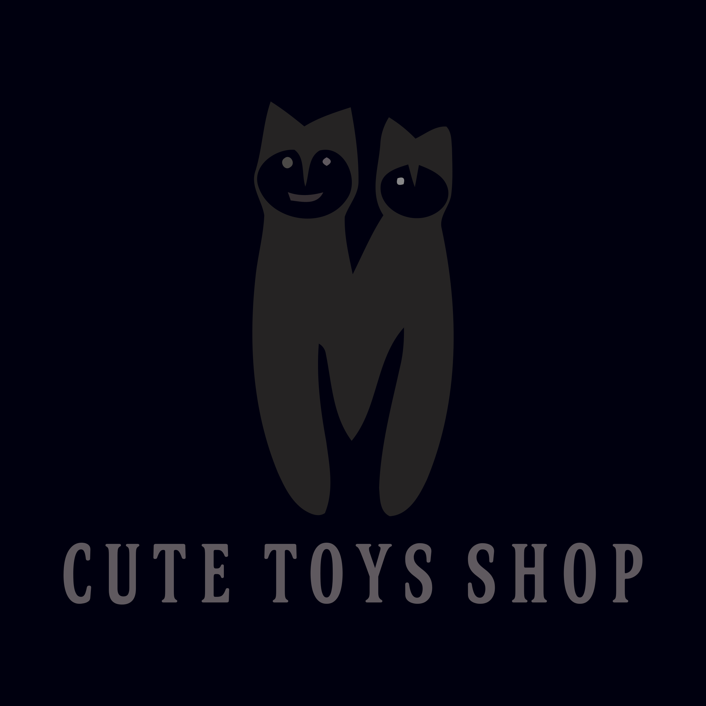 Логотип компании «cute toys shop»