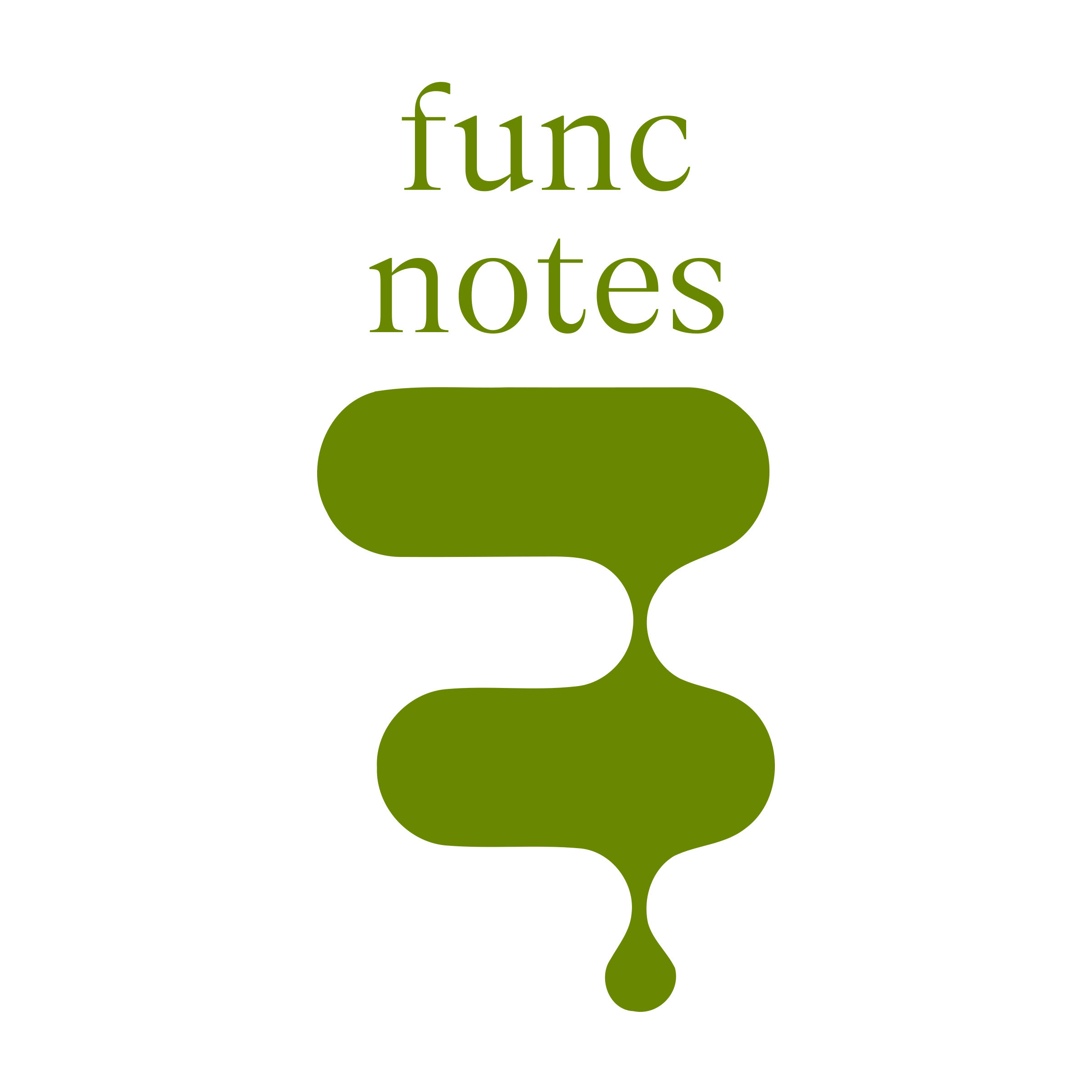 Логотип компании «func notes»