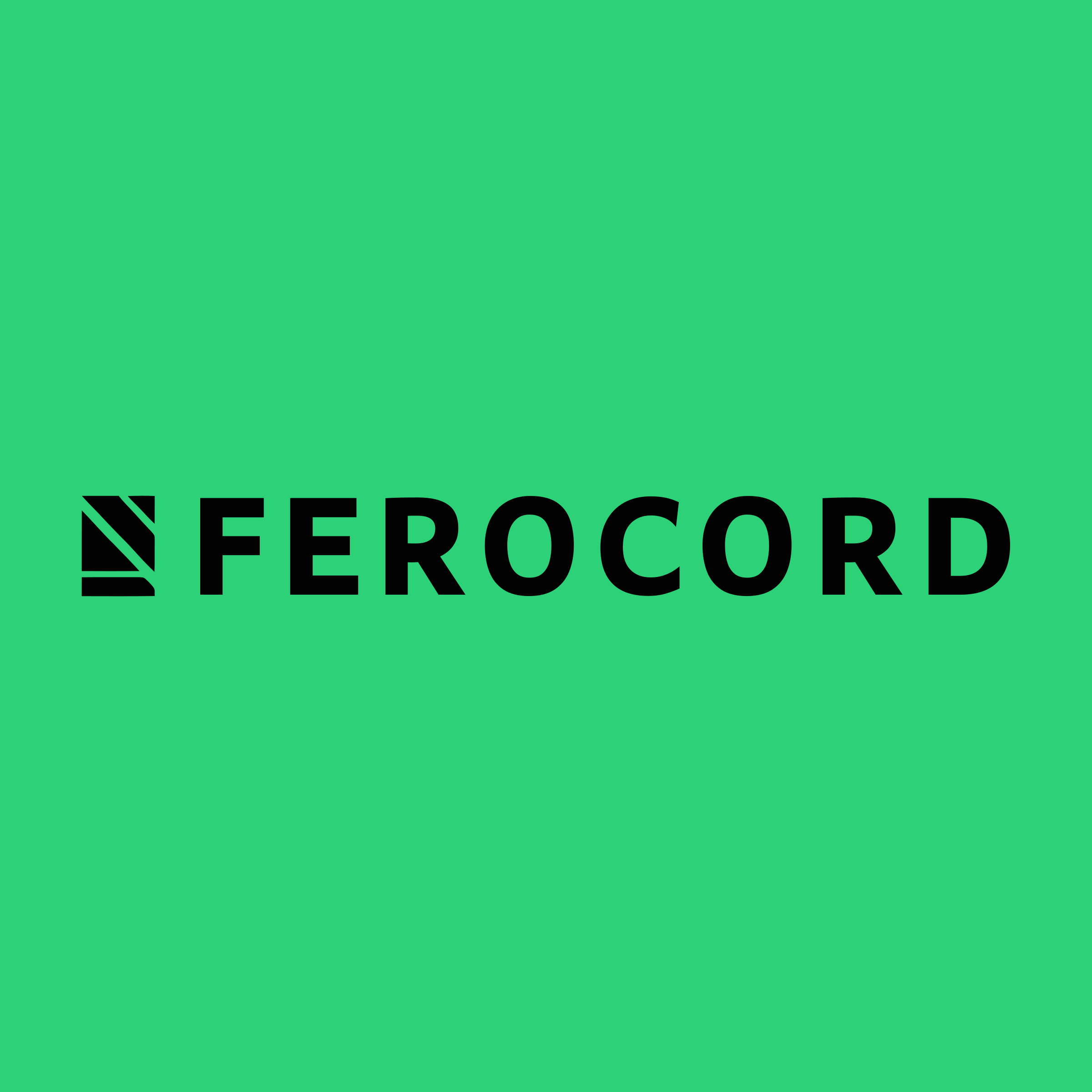 Логотип компании «FEROCORD»