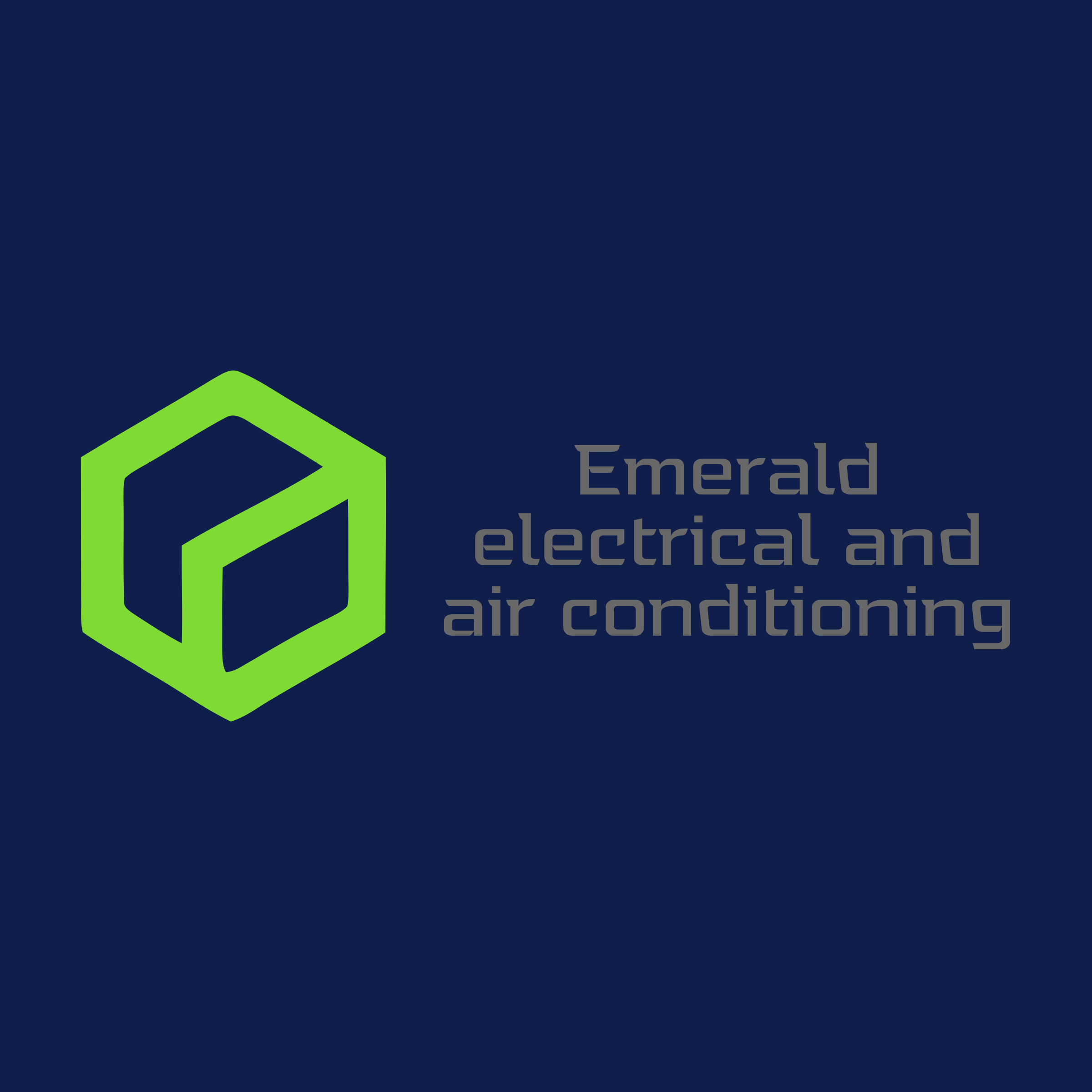 Логотип компании «Emerald electrical and air conditioning»