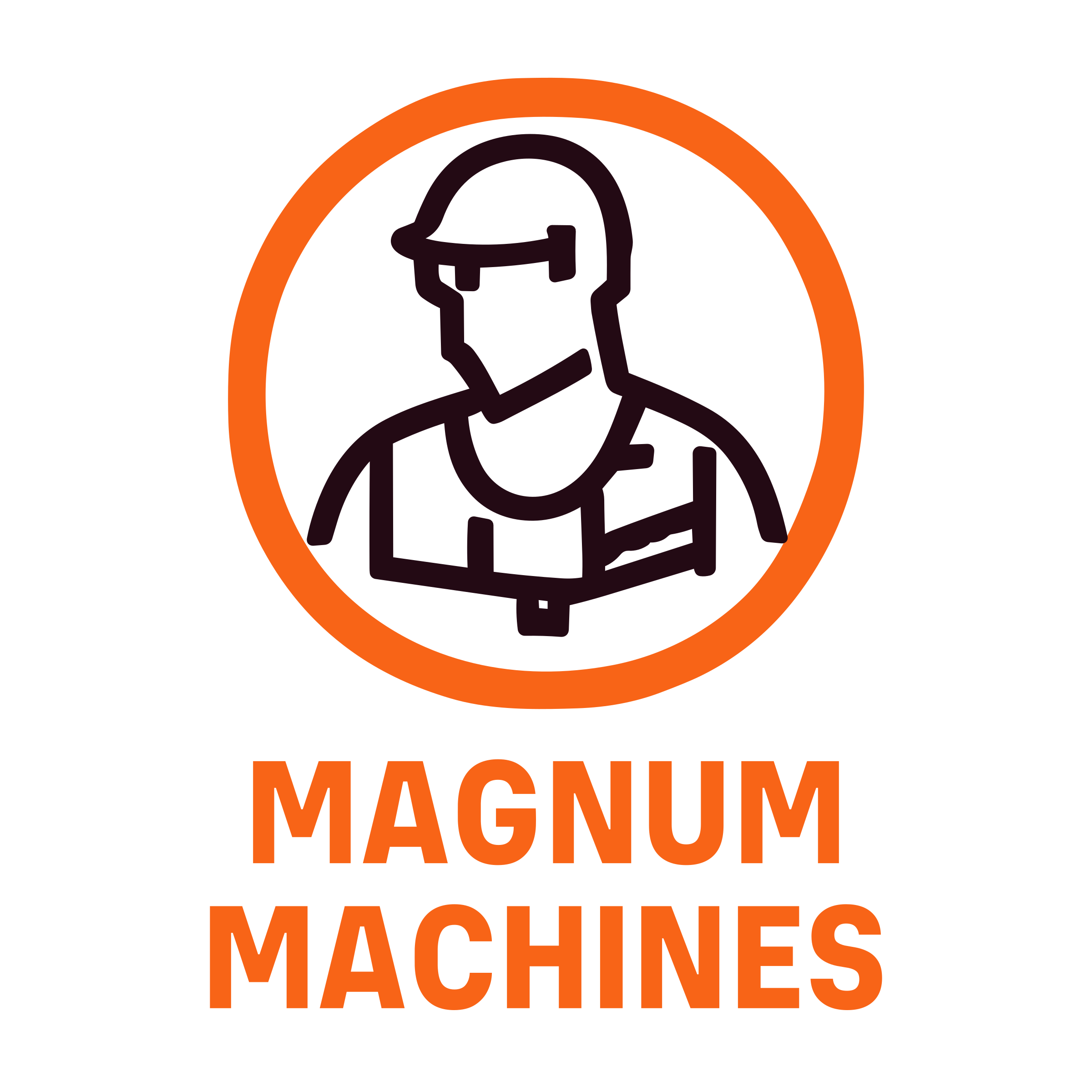 Логотип компании «MAGNUM MACHINES»