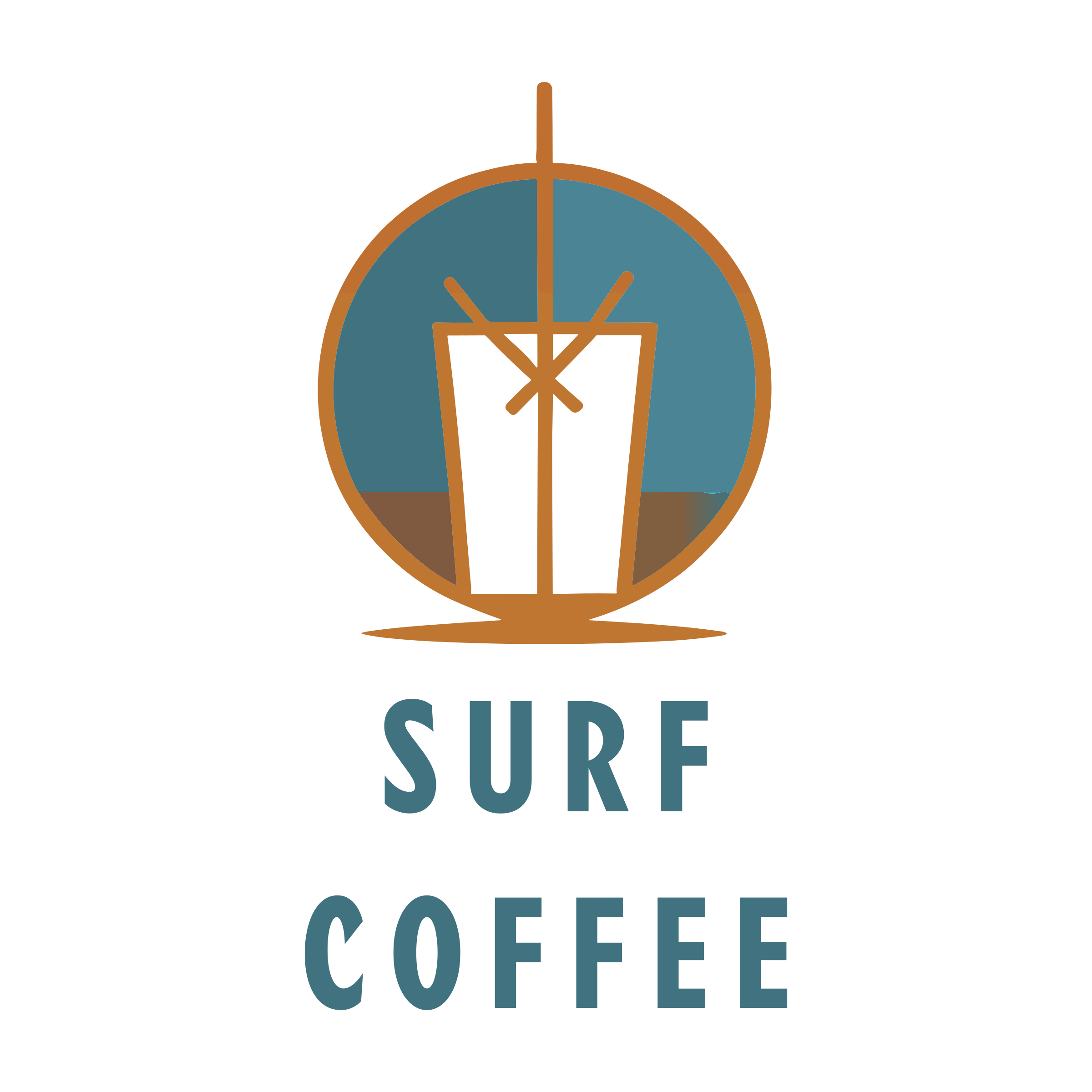 Company logo «Surf coffee»