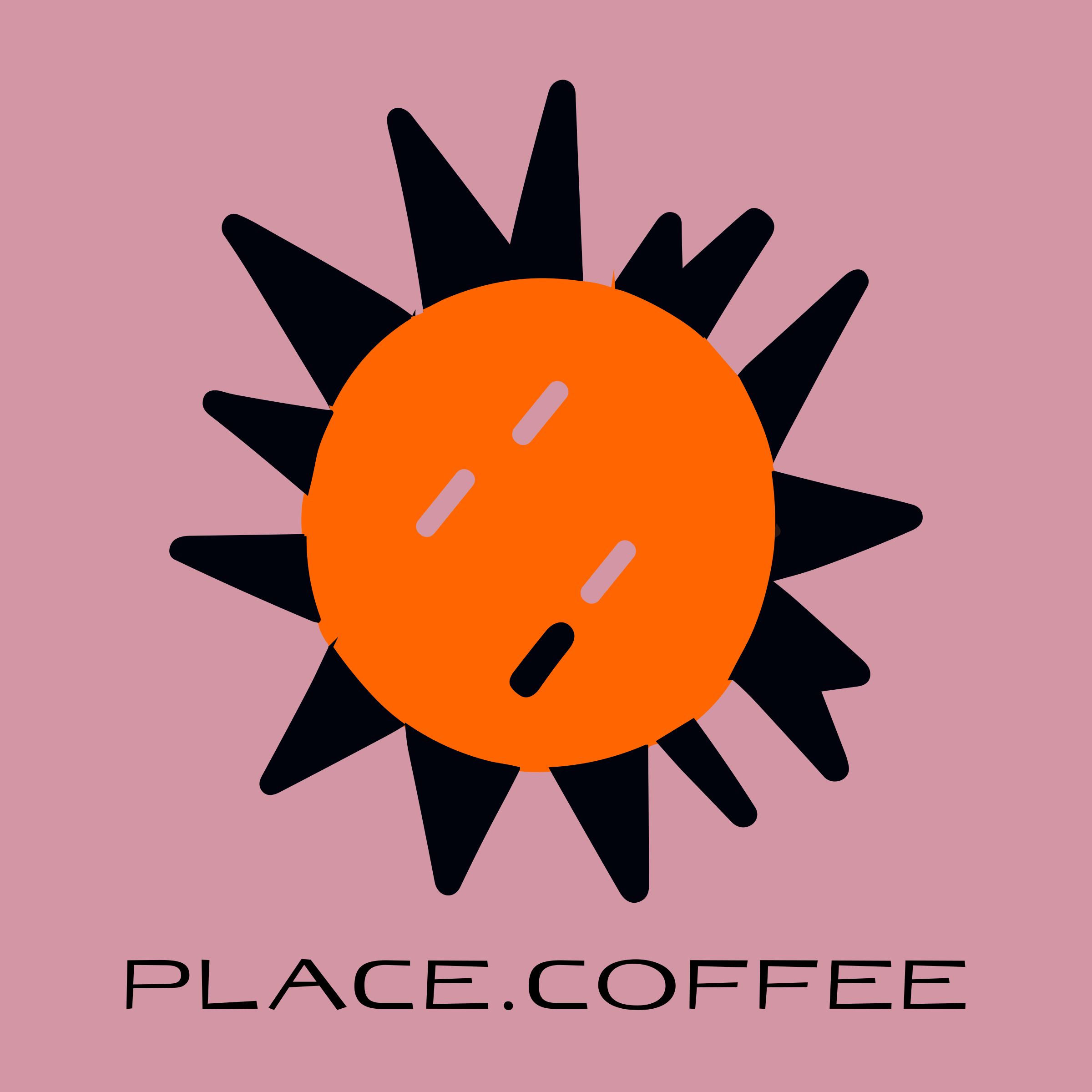 Логотип компании «place.coffee»