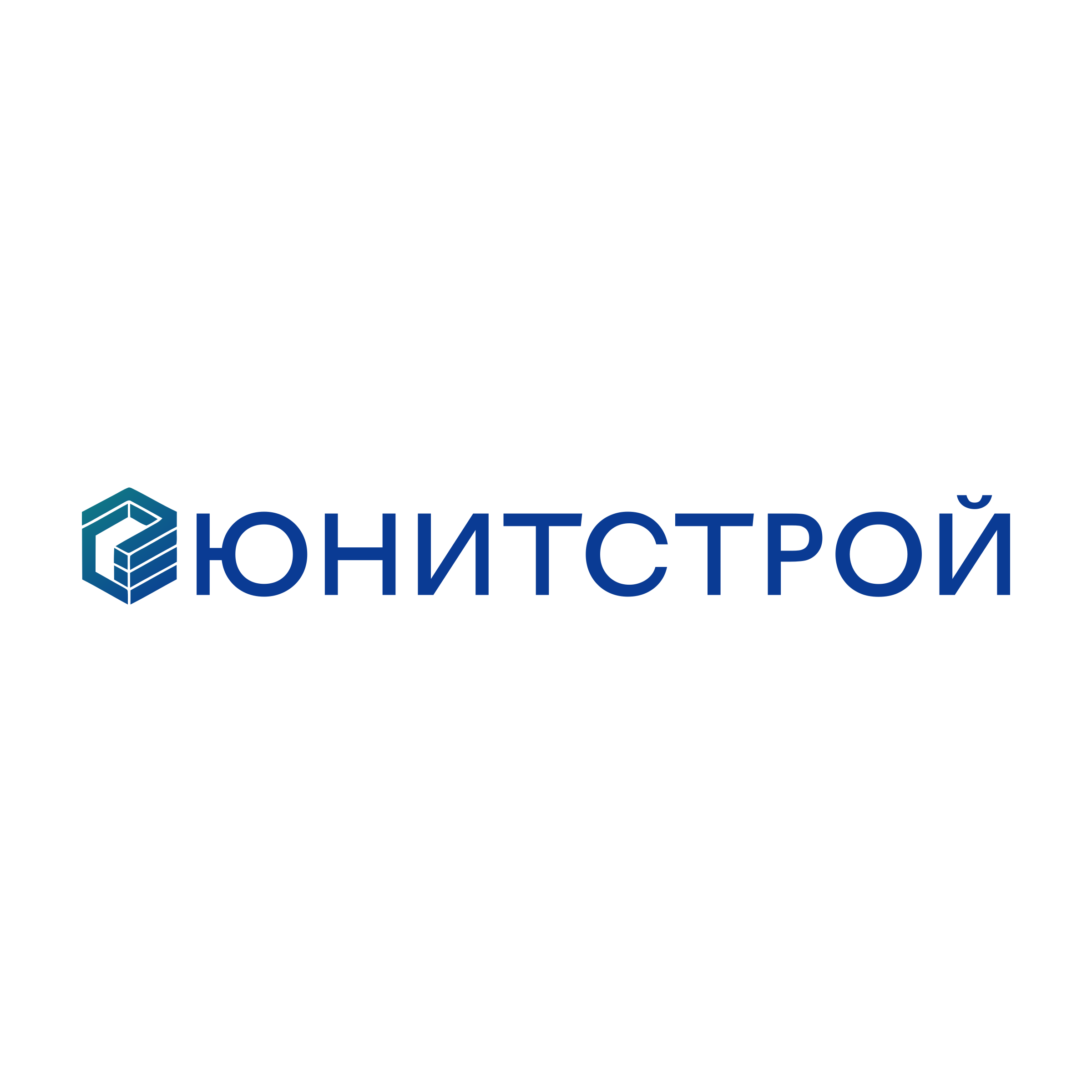 Логотип компании «ЮНИТСТРОЙ»