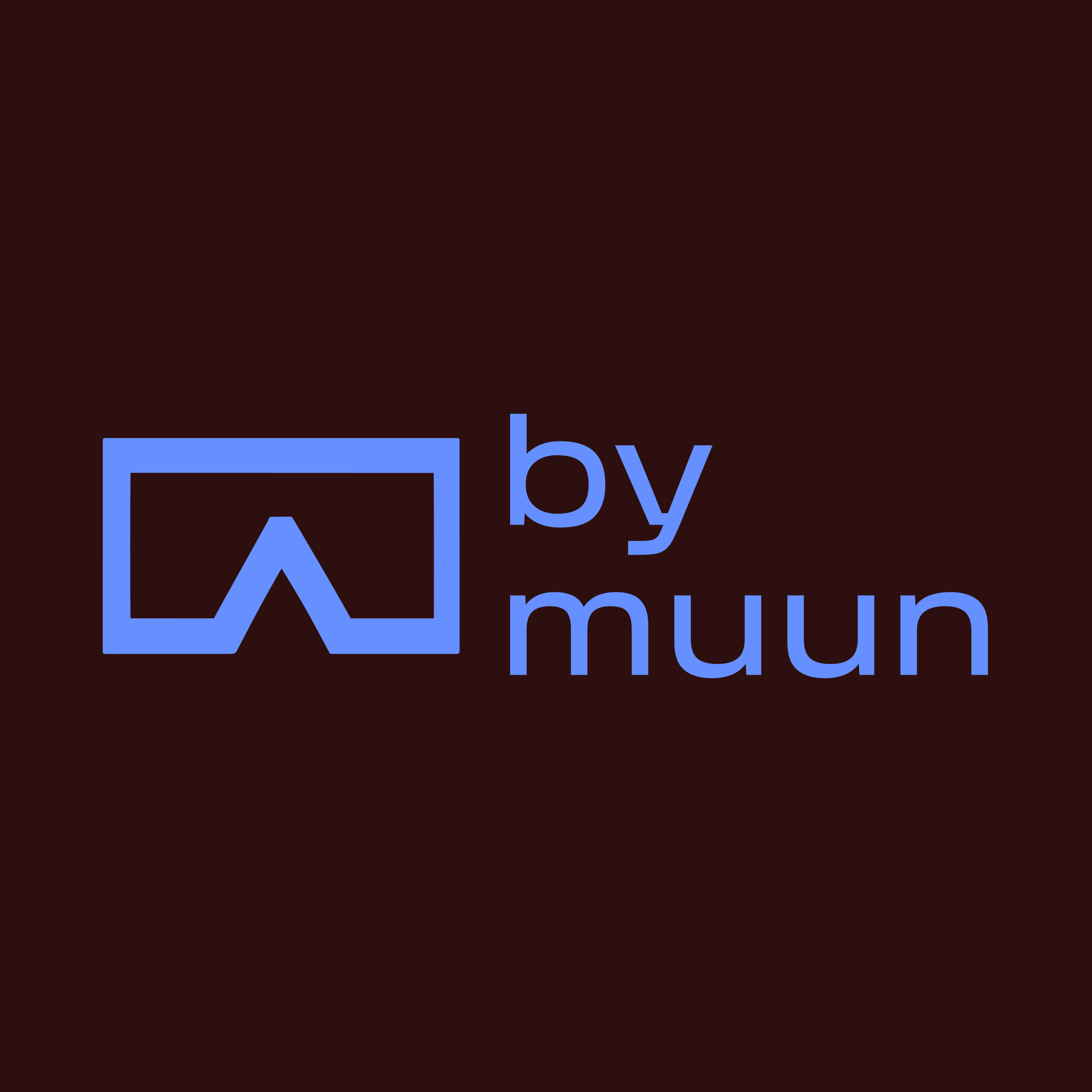 Логотип компании «by muun»