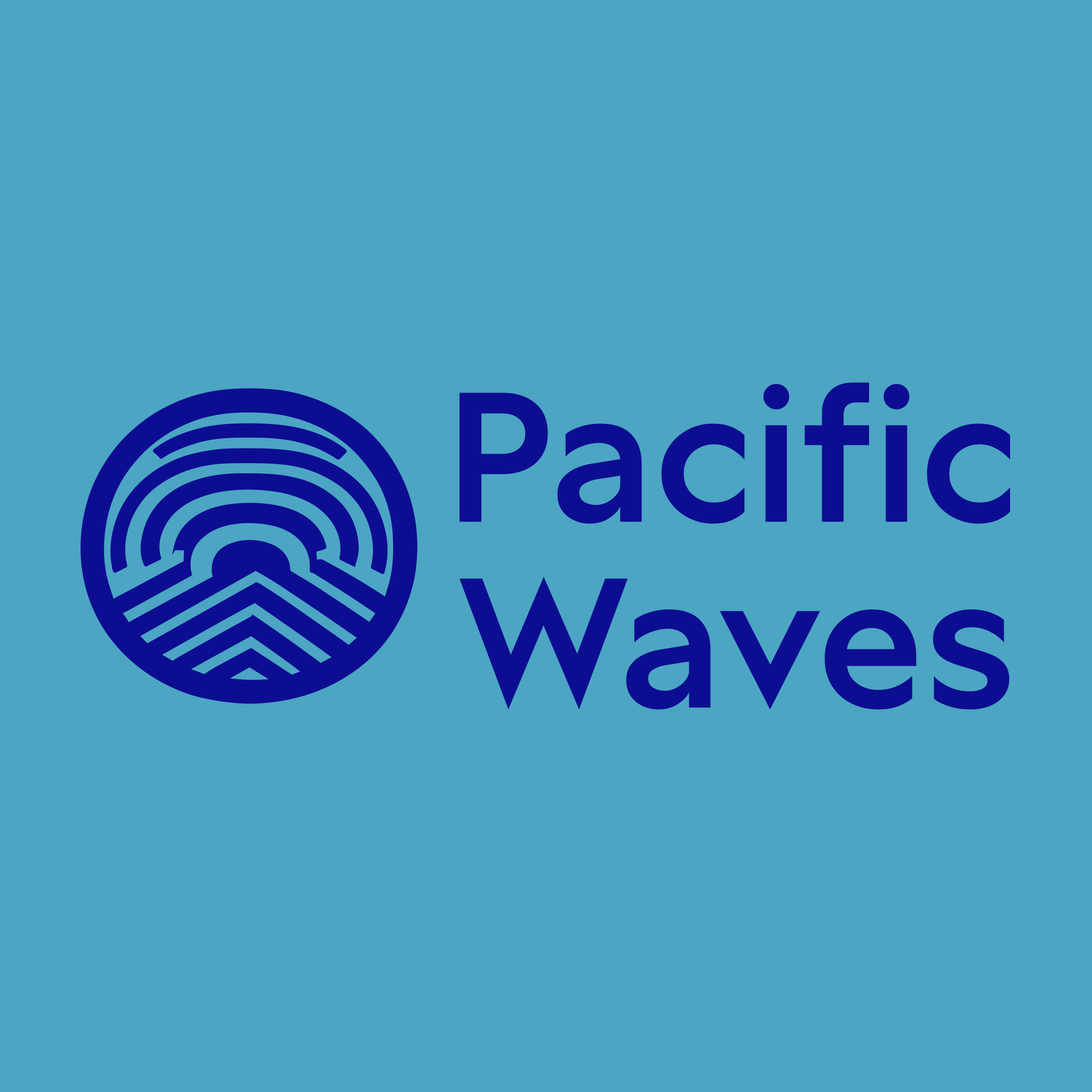 Company logo «Pacific Waves»