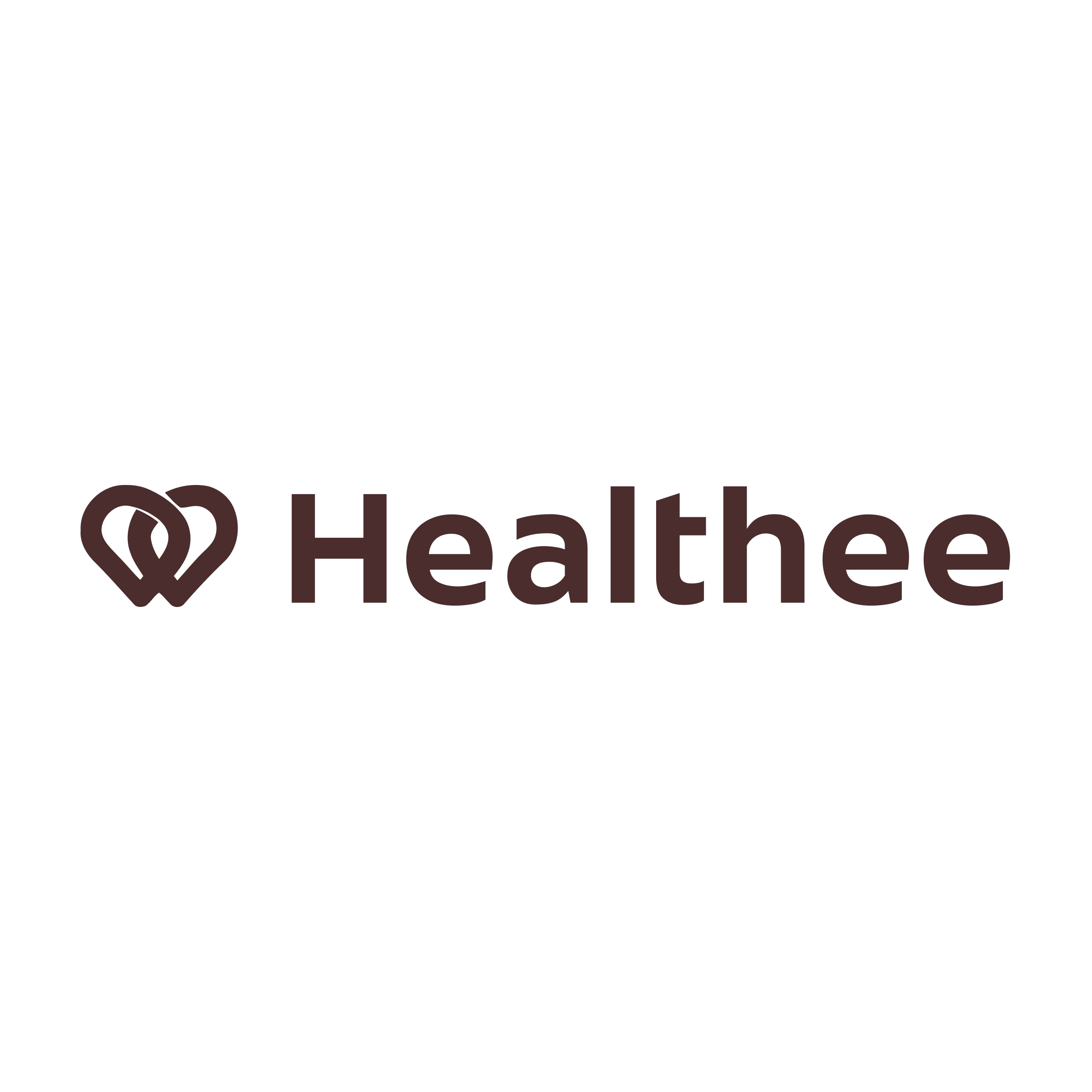 Логотип компании «Healthee»