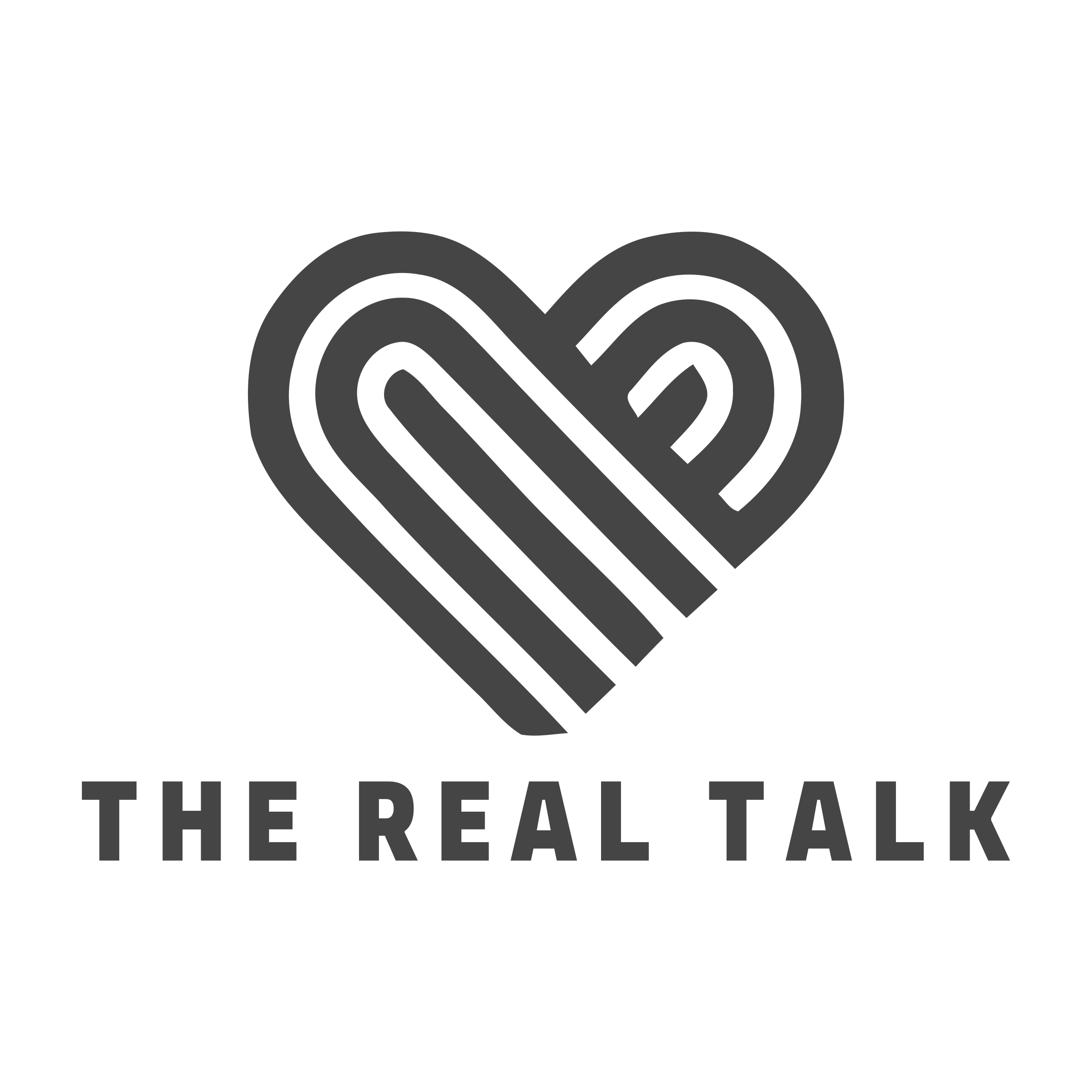 Логотип компании «the real talk»