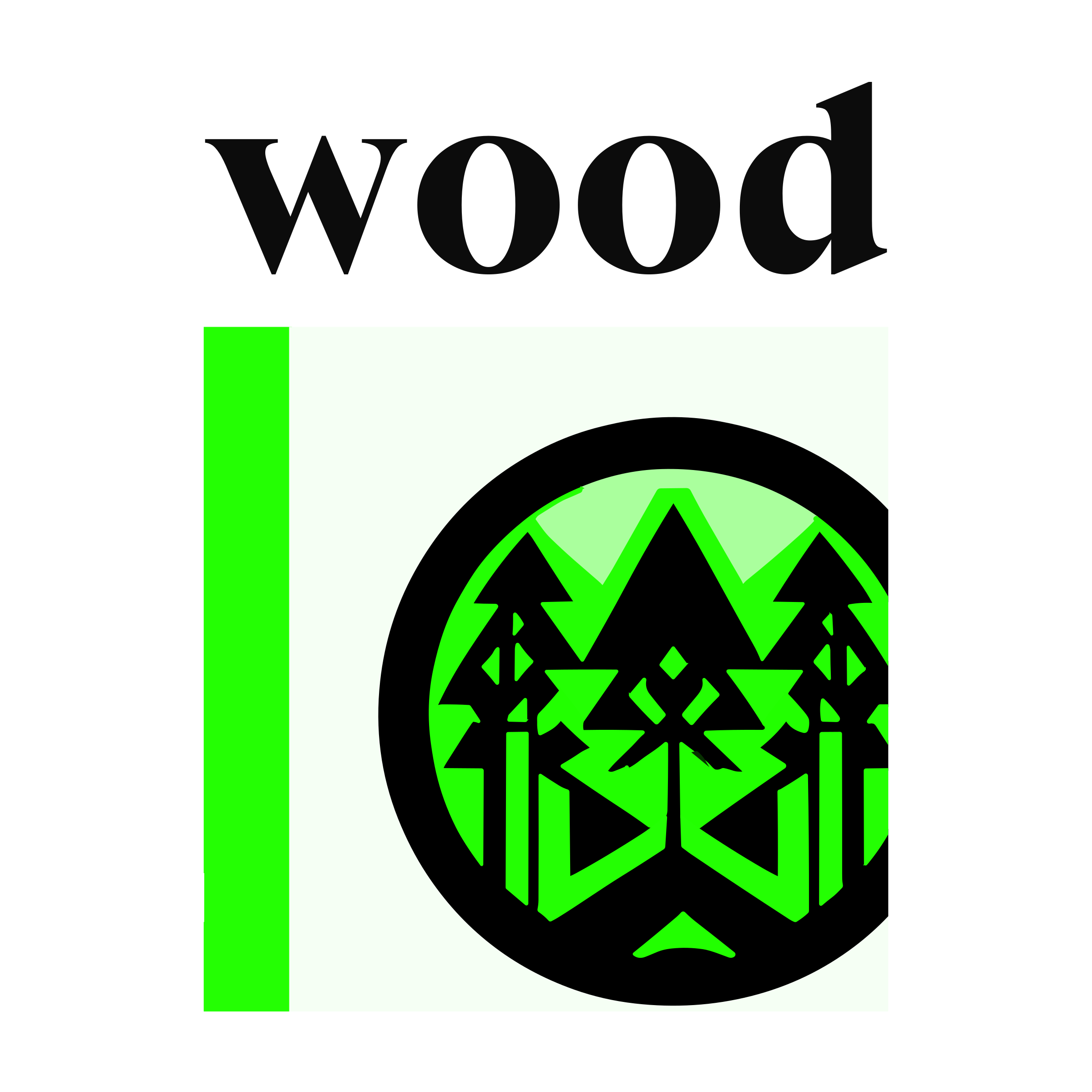 Логотип компании «wood»