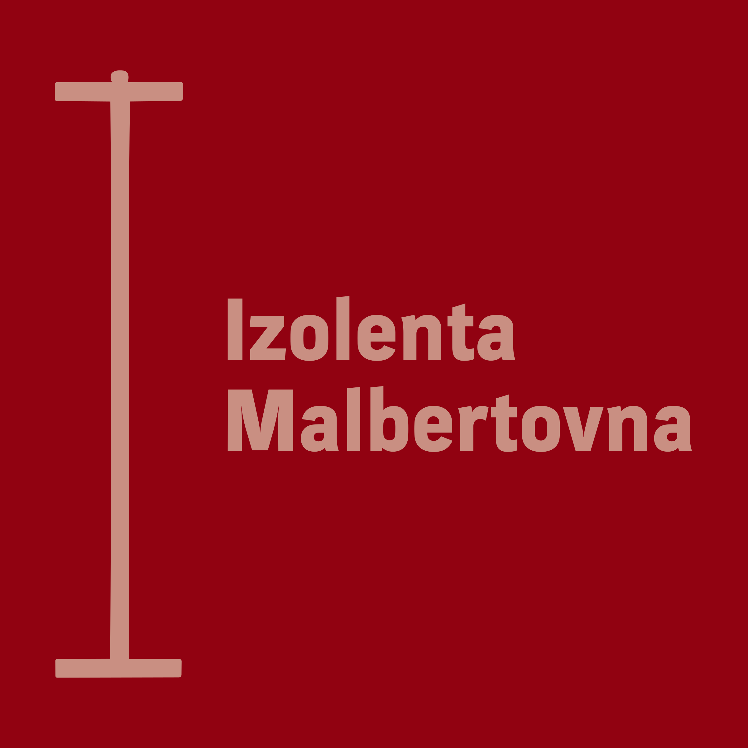 Логотип компании «Izolenta Malbertovna»