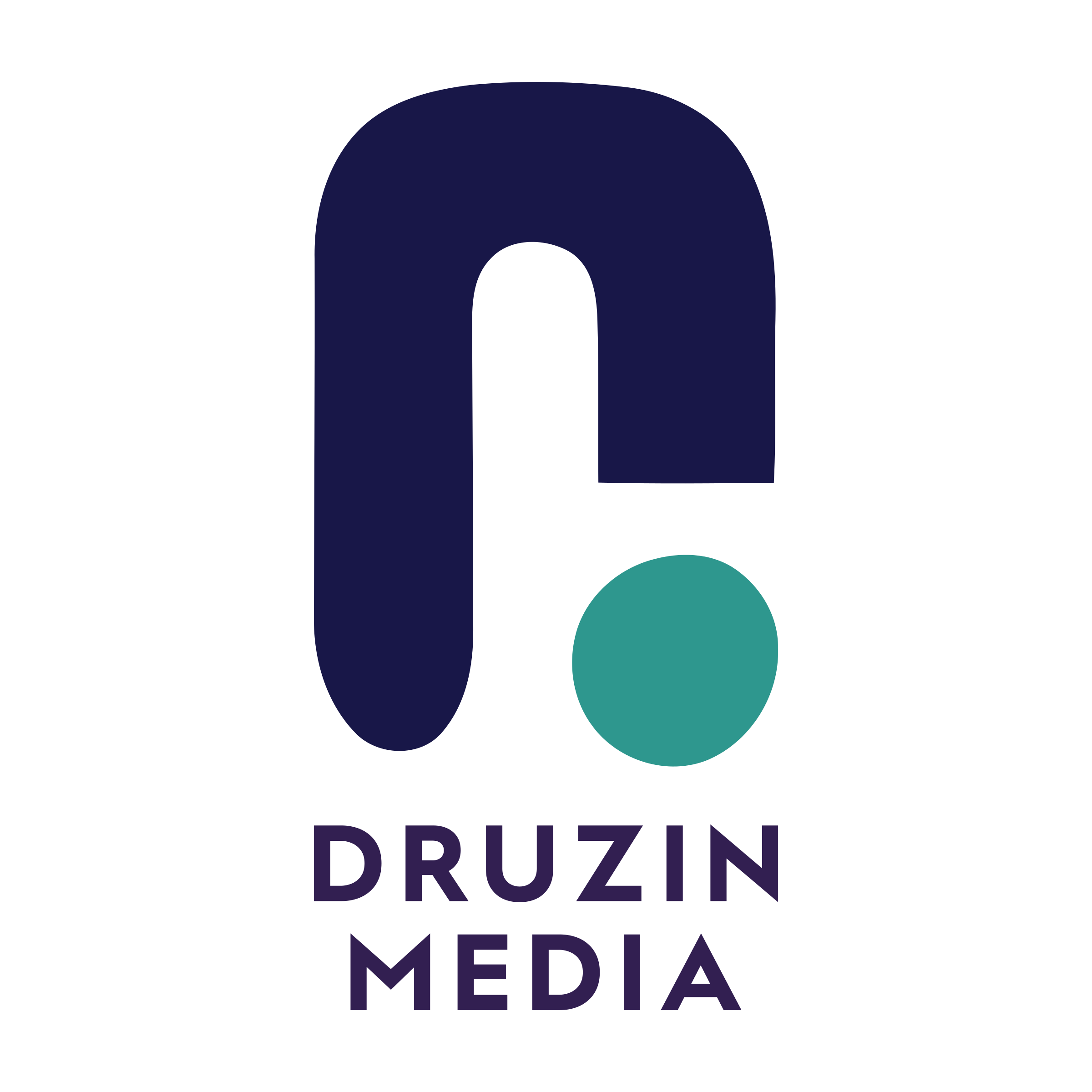 Логотип компании «DRUZIN MEDIA»