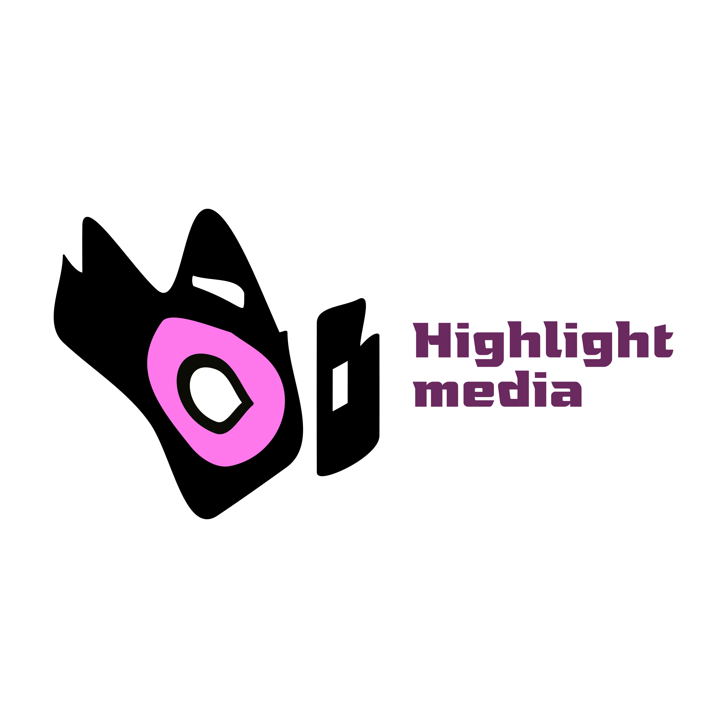 Логотип компании «Highlight media»