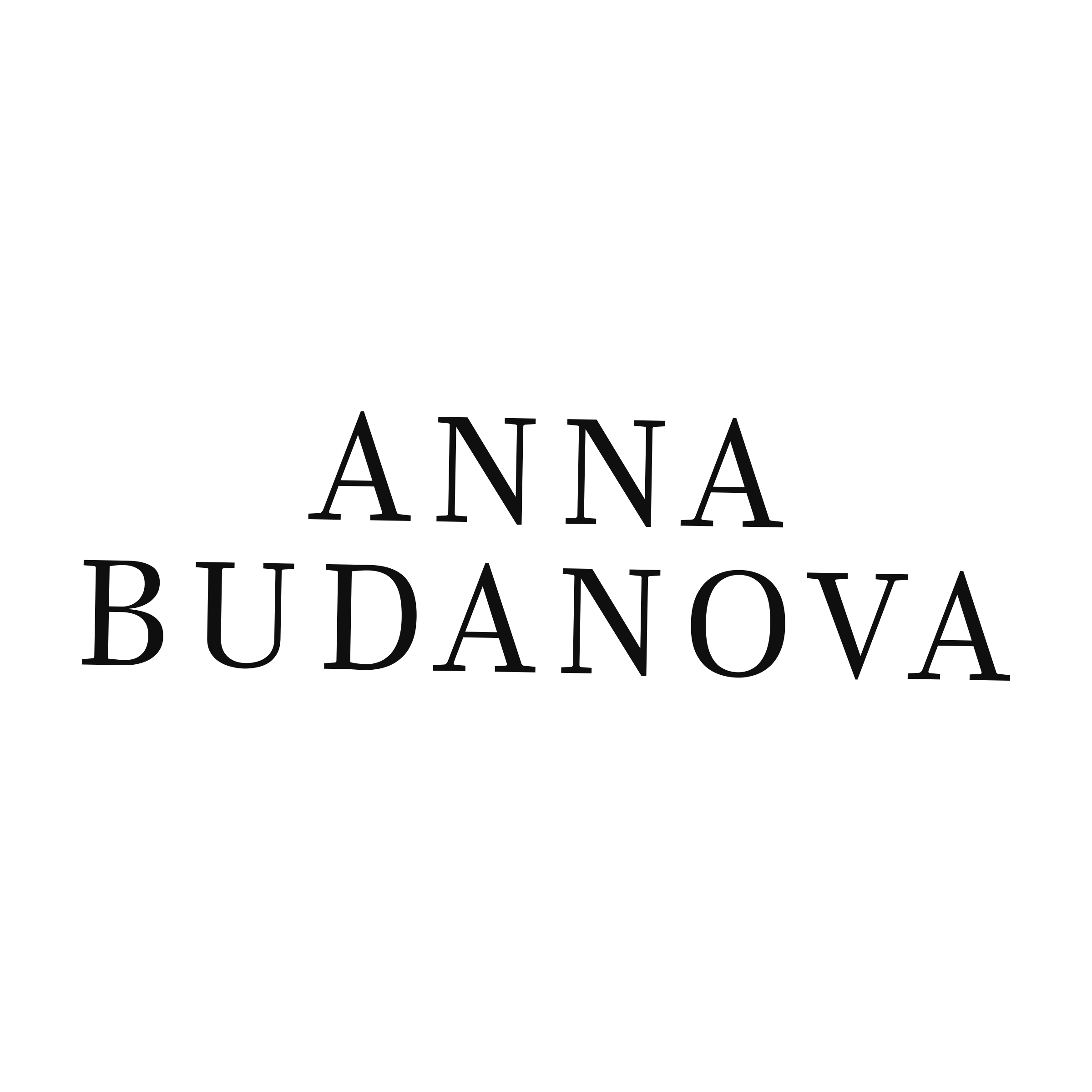 Логотип компании «Anna Budanova»